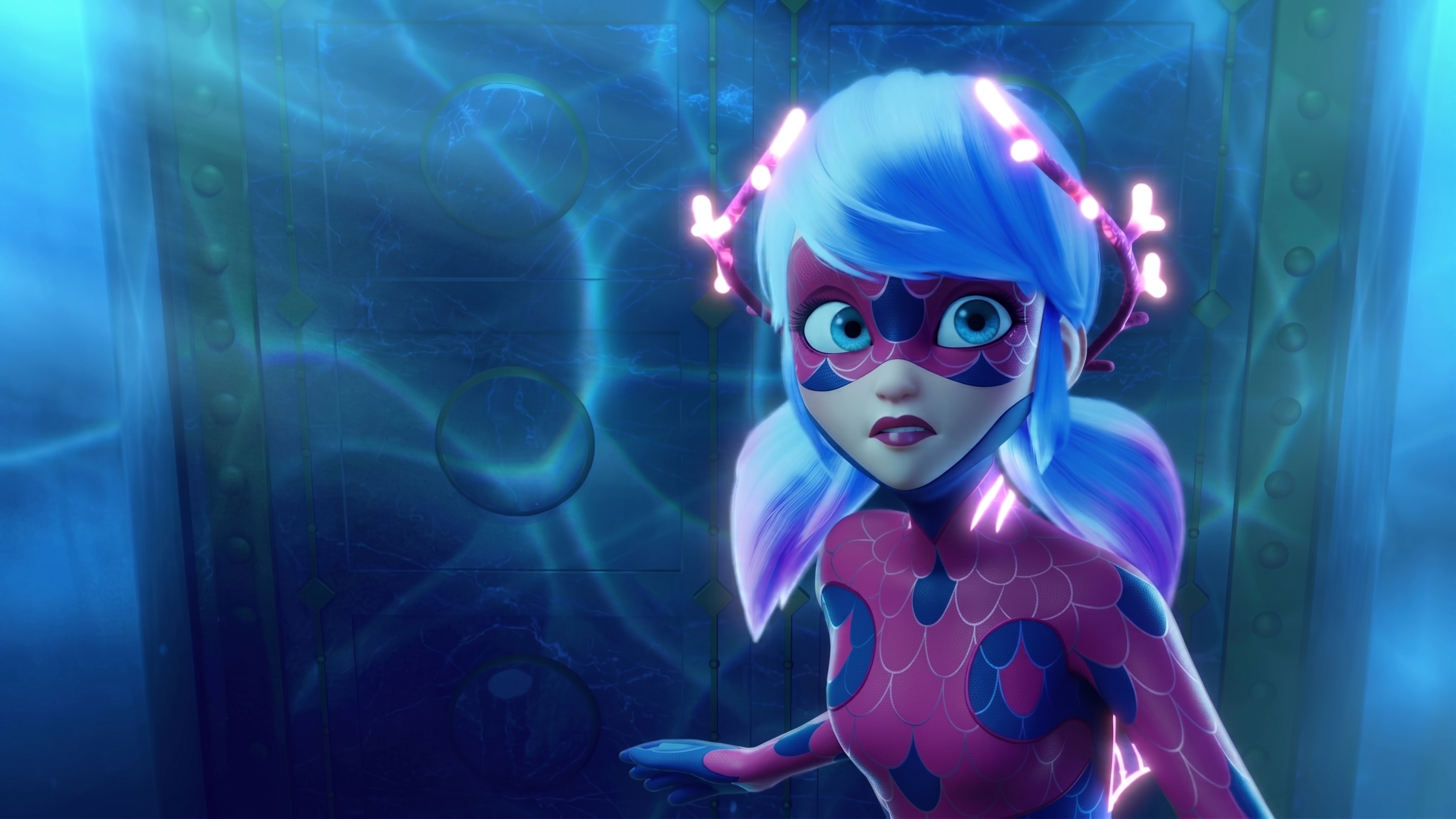 Aqua Bug from Miraculous Tales of Ladybug and Cat Noir HD Wallpaper