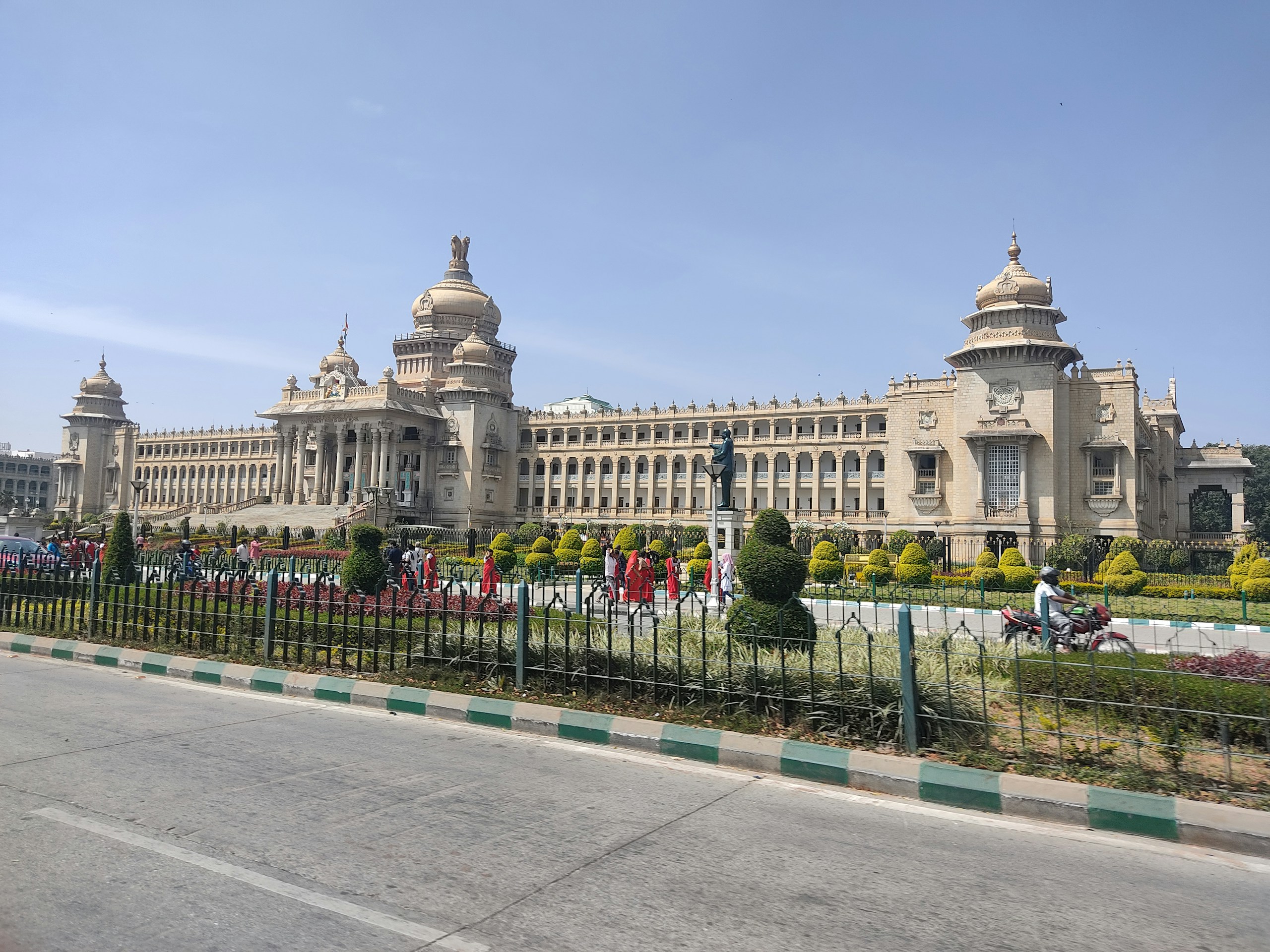 The Vidhana Soudha Building in Bengaluru India HD Wallpaper