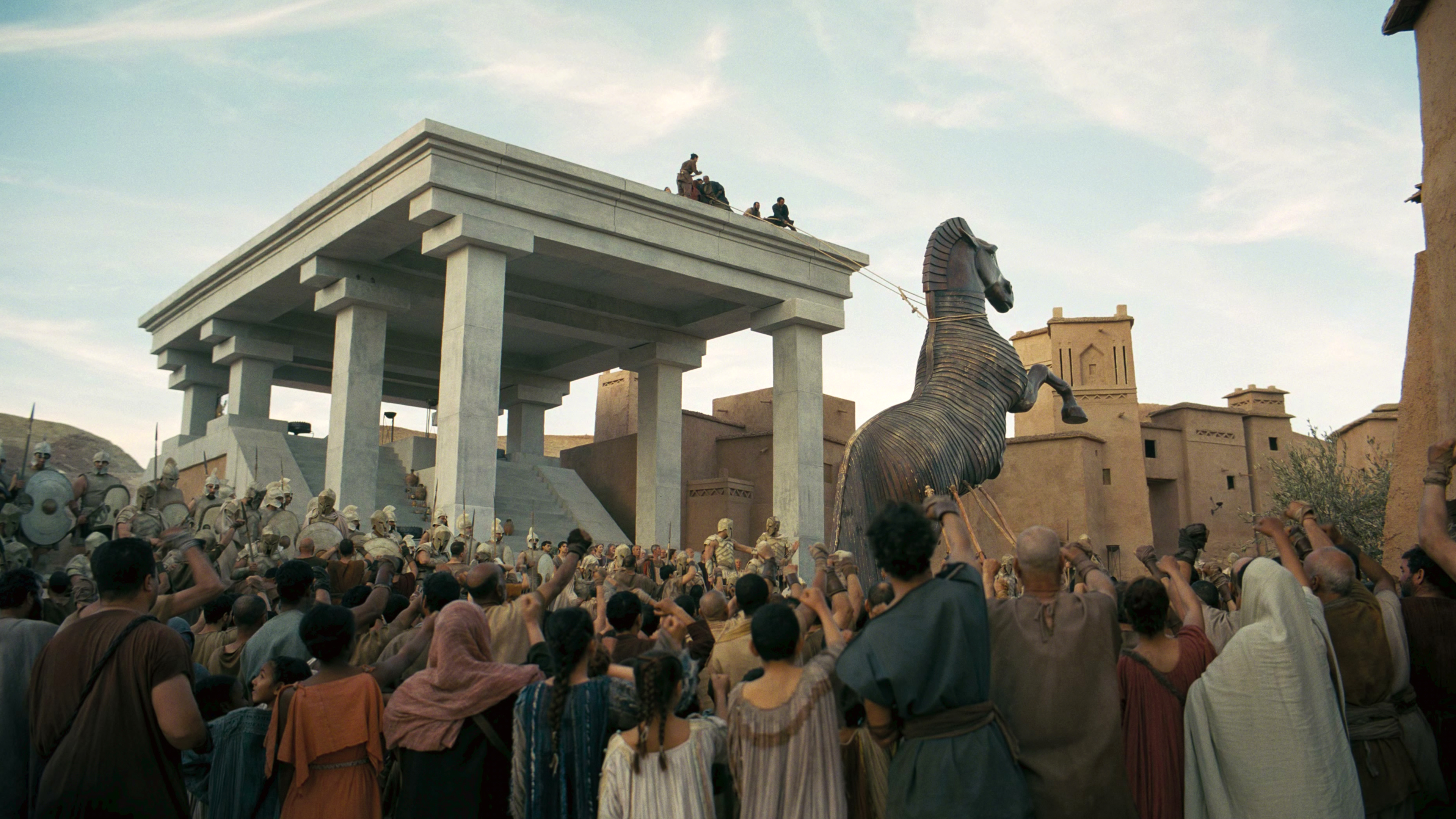 The Trojan Horse in Troy: Fall of a City HD Wallpaper