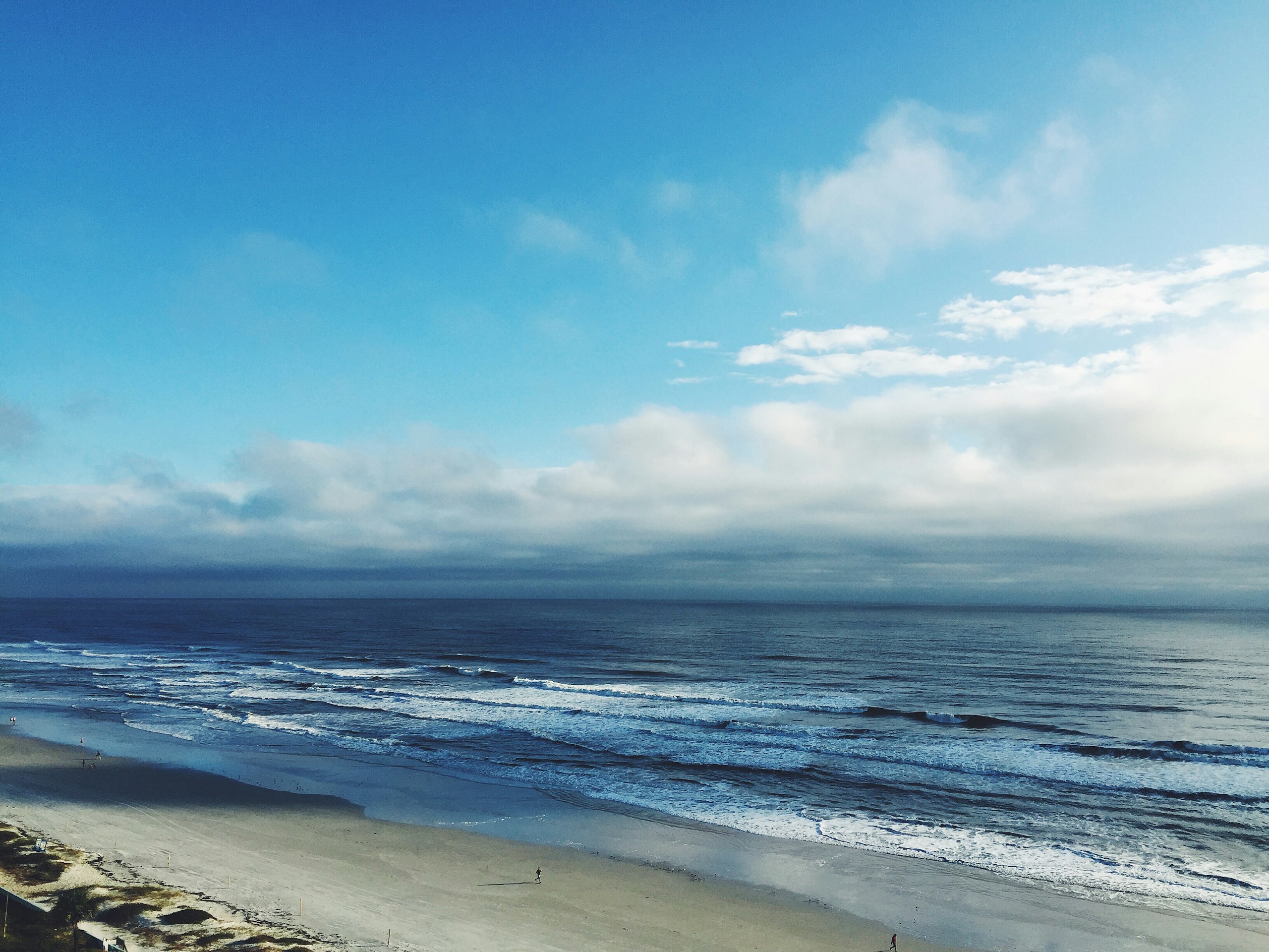 Beach Shoreline in Daytona Beach Florida HD Wallpaper