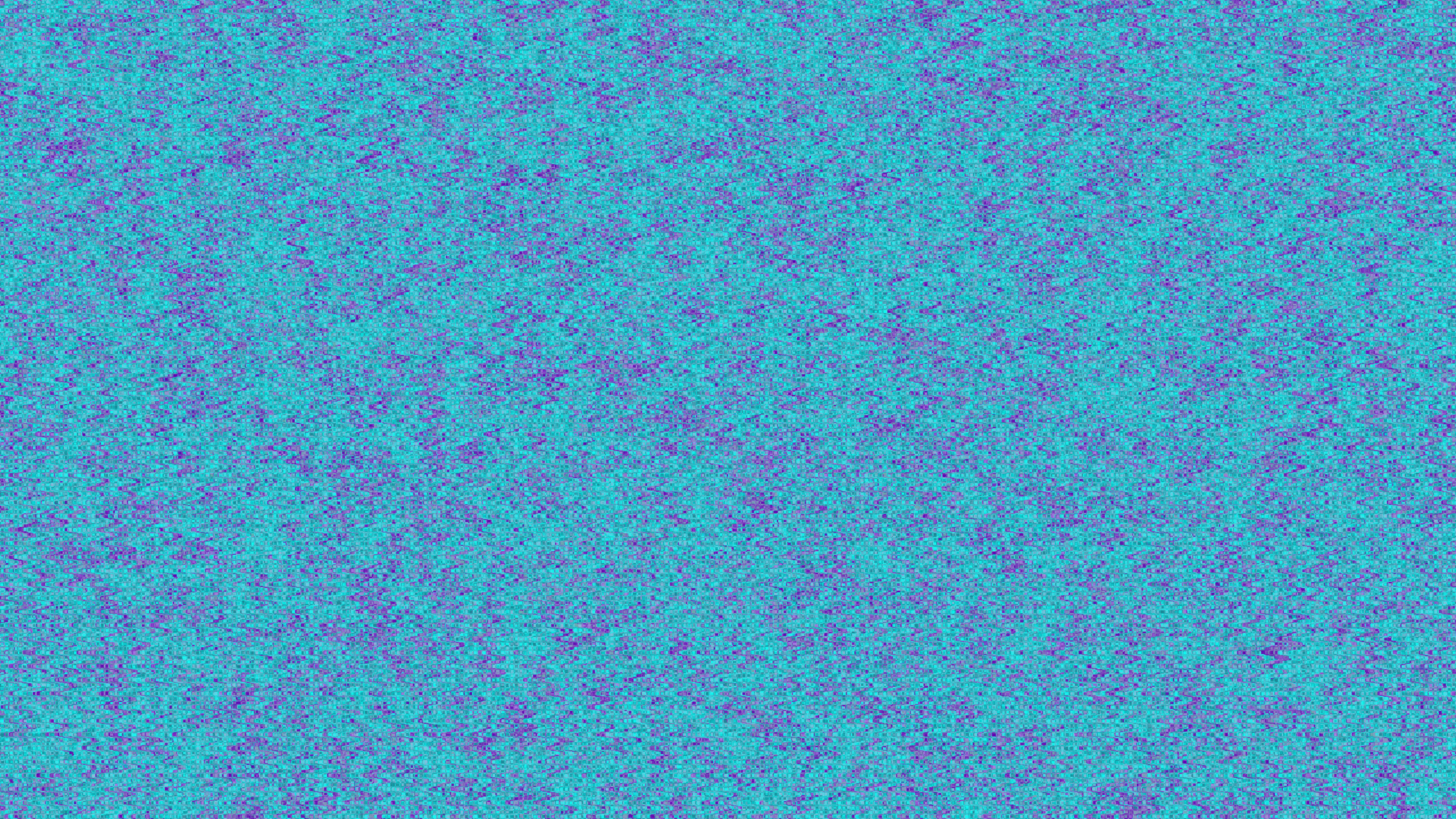 Cyan and Purple Digital Noise Texture HD Wallpaper