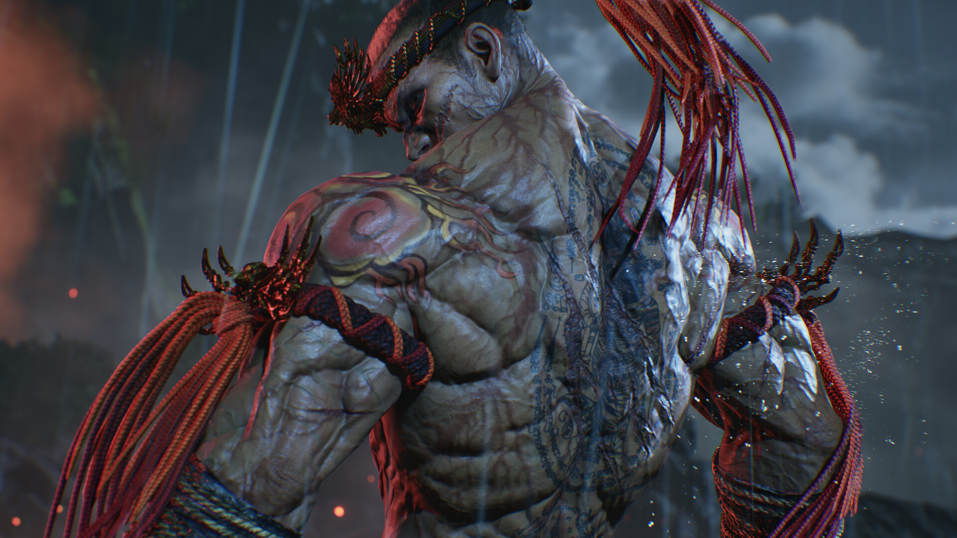 Fahkumram Muay Thai Fighter from Tekken HD Wallpaper