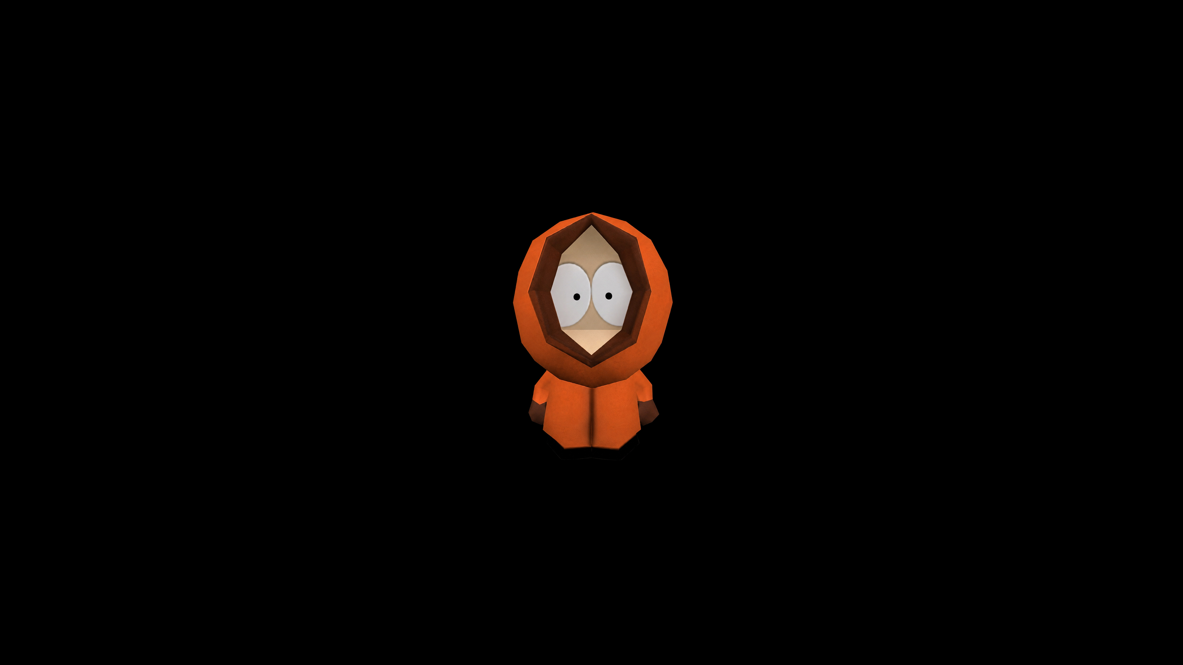 3D Low Poly Kenny McCormick from South Park HD Wallpaper