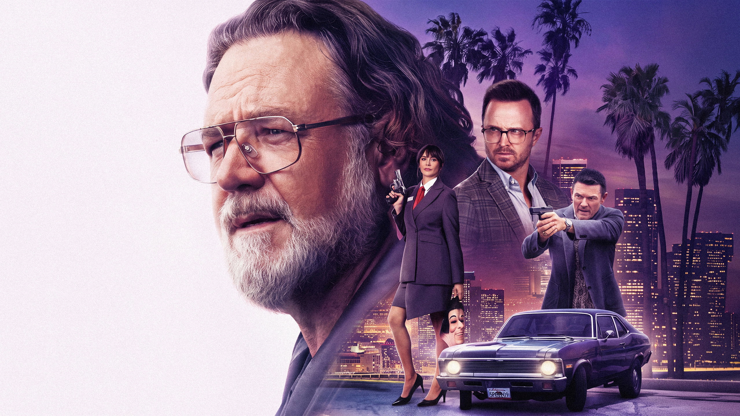 Russell Crowe and Aaron Paul in The Get Out HD Wallpaper