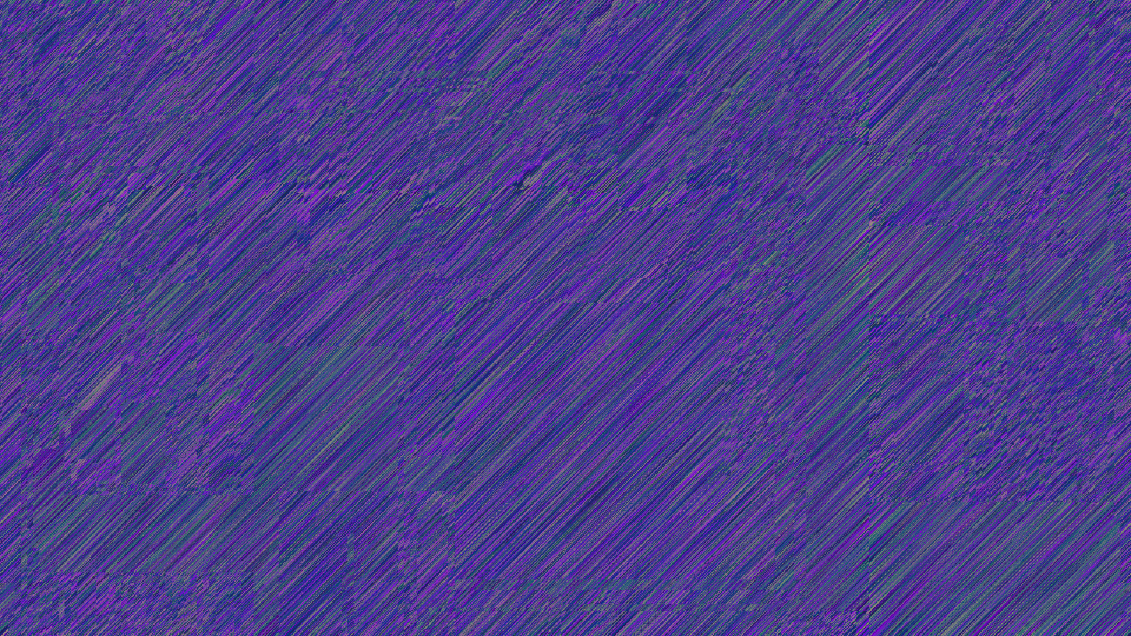 Purple and Blue Diagonal Glitch Pattern HD Wallpaper