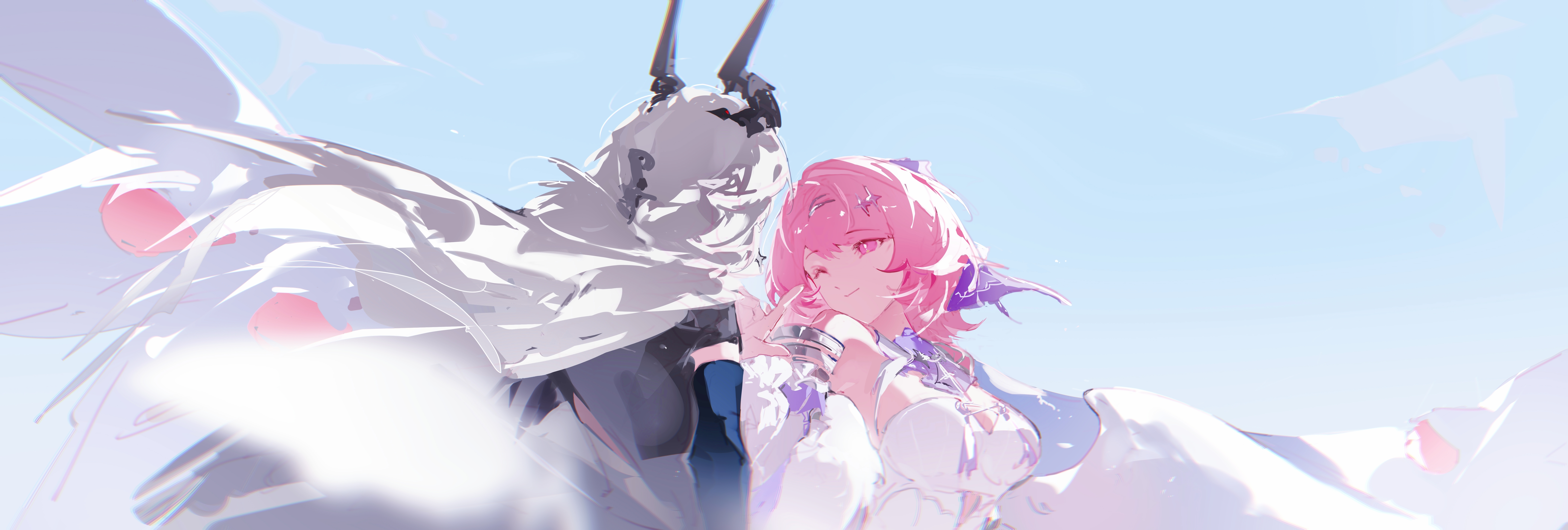 Elysia and Kevin from Honkai Impact 3rd HD Wallpaper
