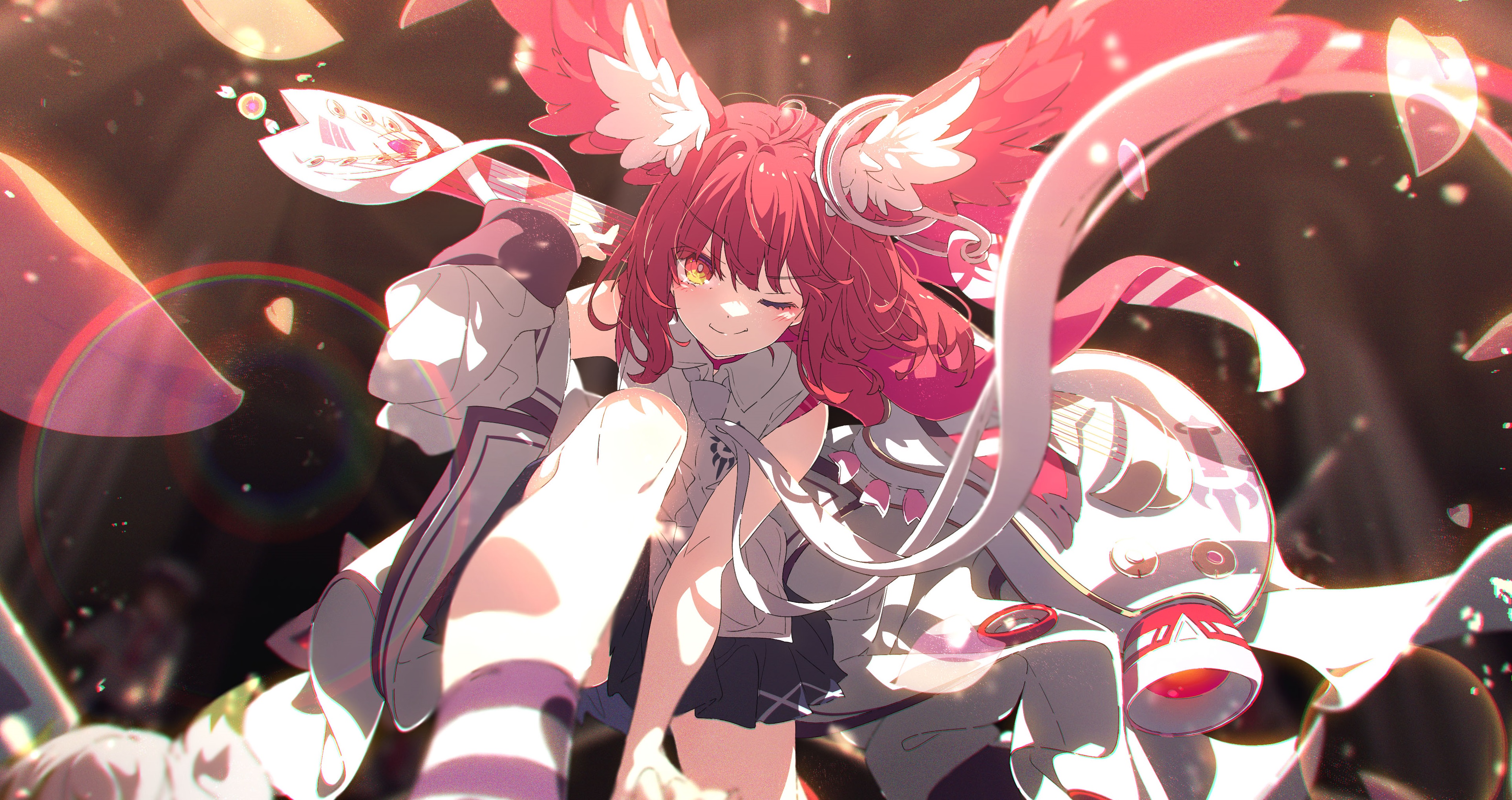 Haruka Yanagase from VTuber Legend HD Wallpaper
