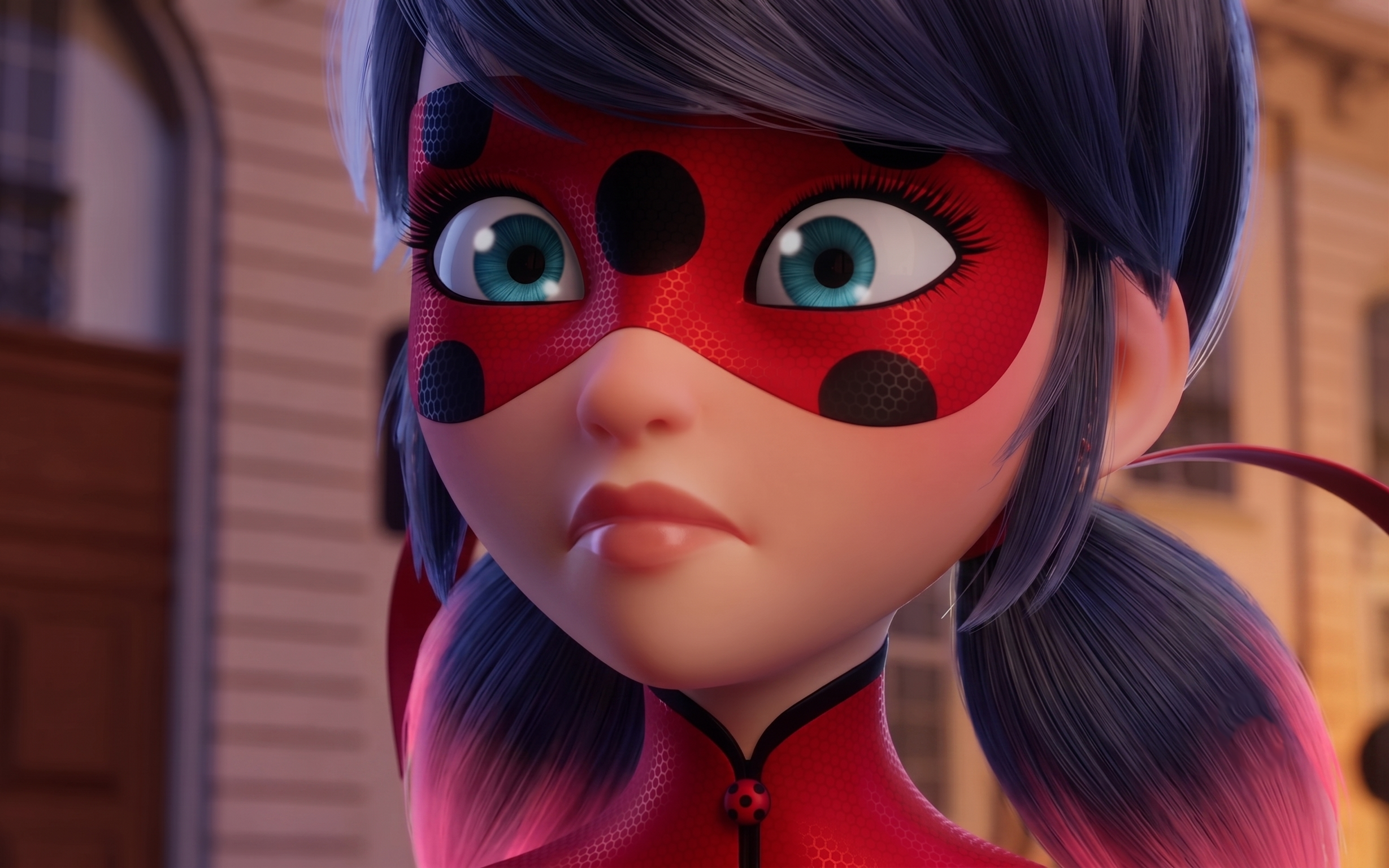 Ladybug from Miraculous Ladybug and Cat Noir HD Wallpaper