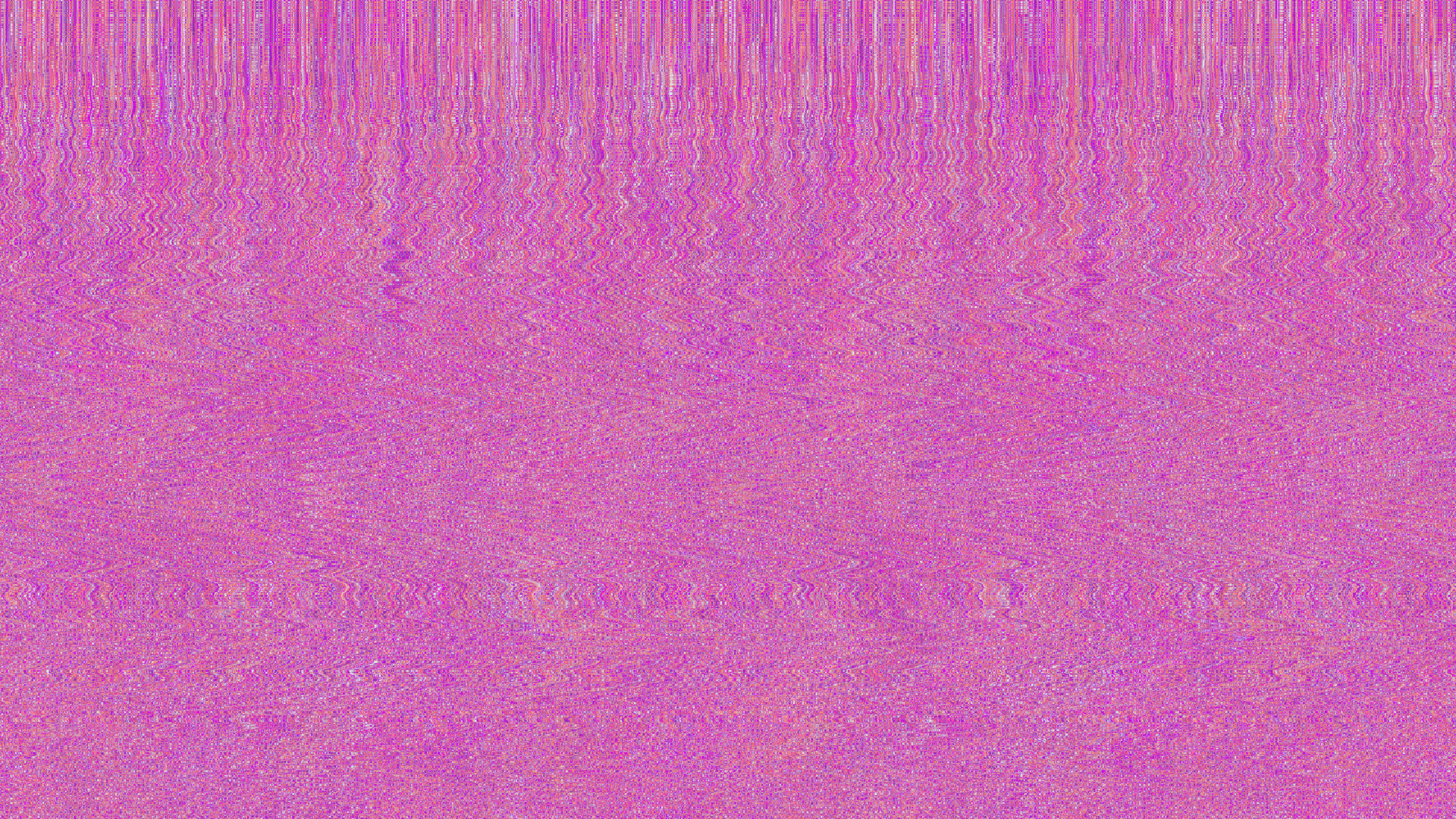 Pink and Purple Digital Glitch Noise Pattern HD Wallpaper