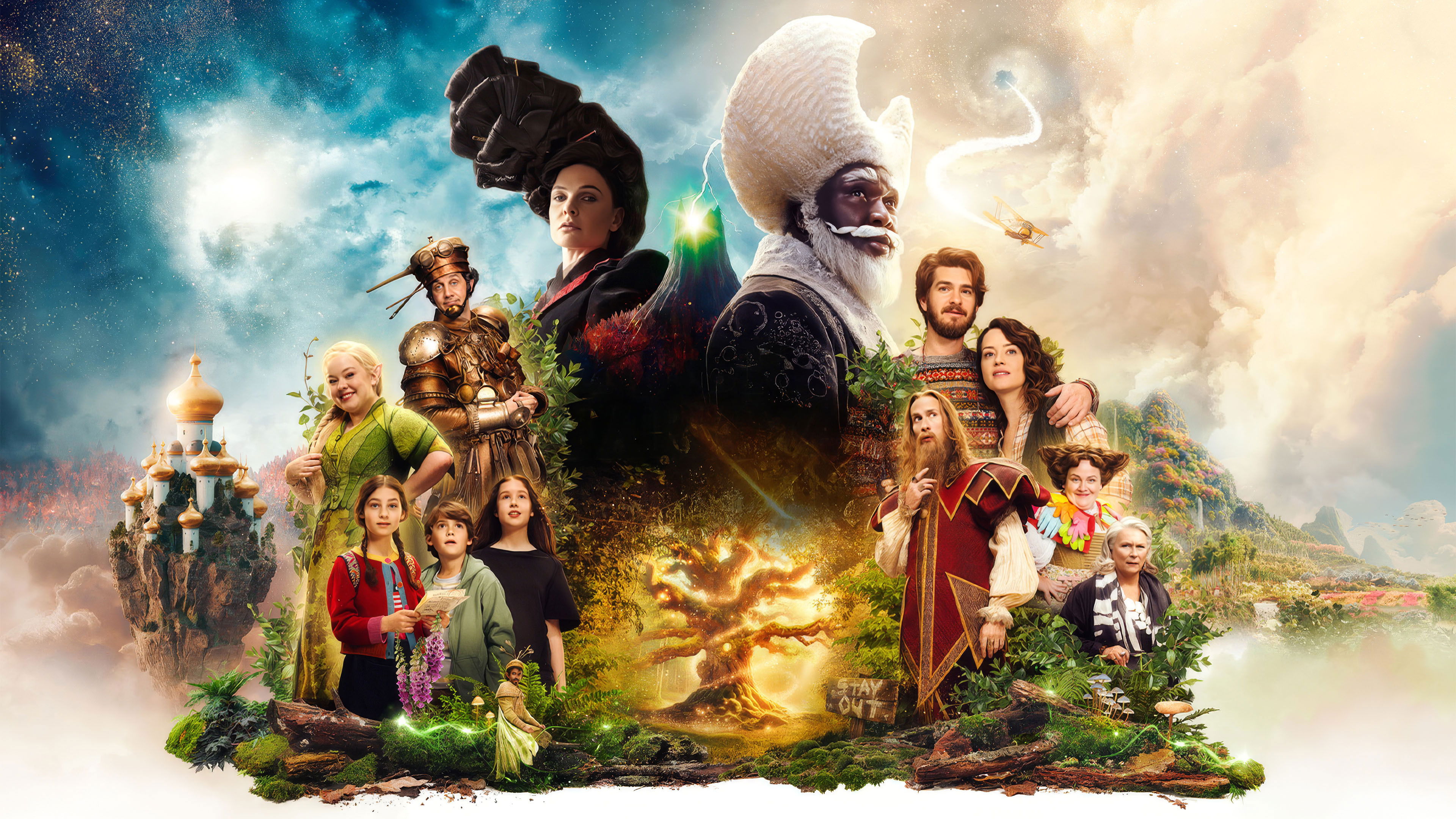 Cast poster for The Magic Faraway Tree movie HD Wallpaper