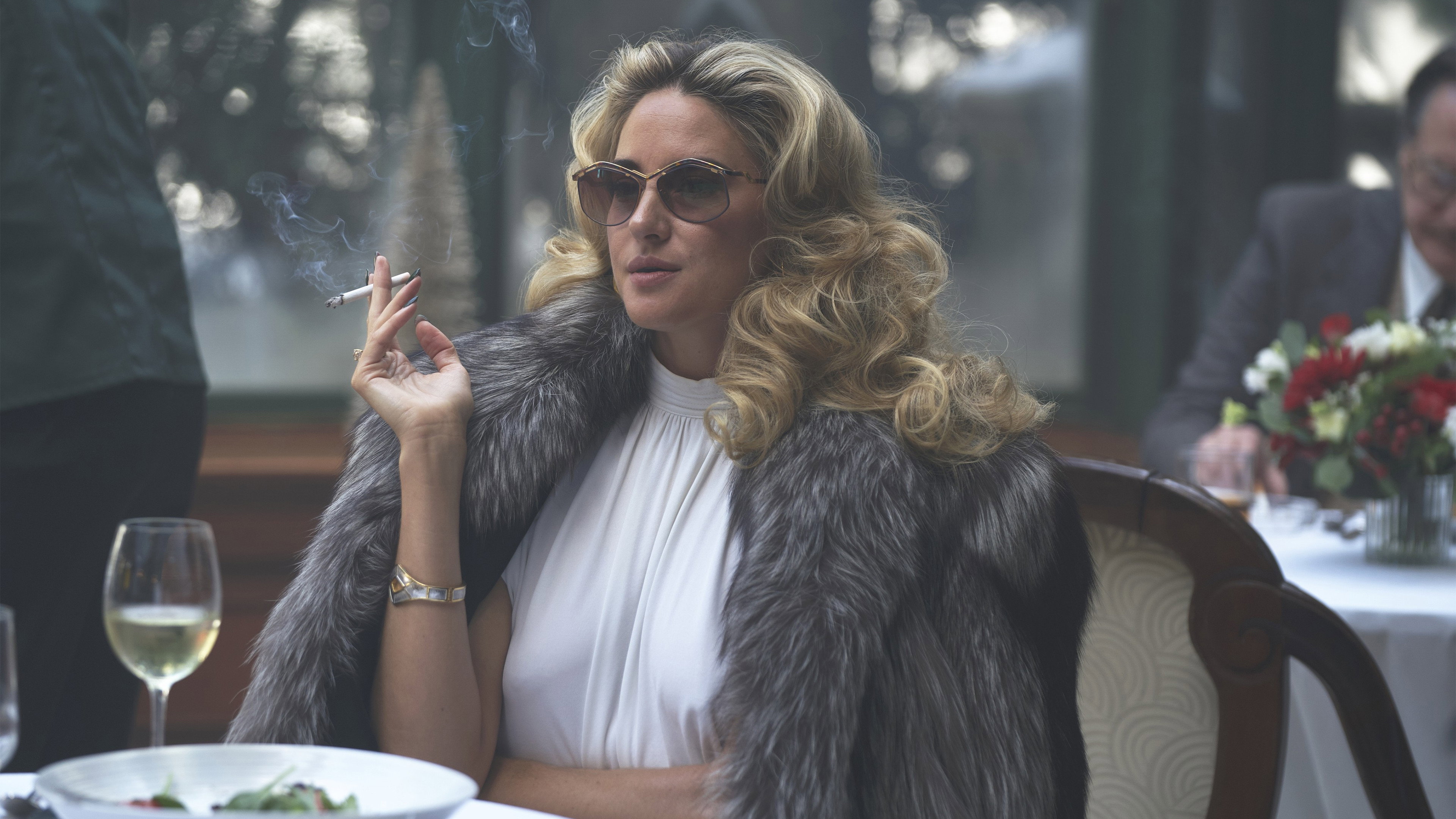 Sarah Gadon as Linda Christian in Ferrari HD Wallpaper