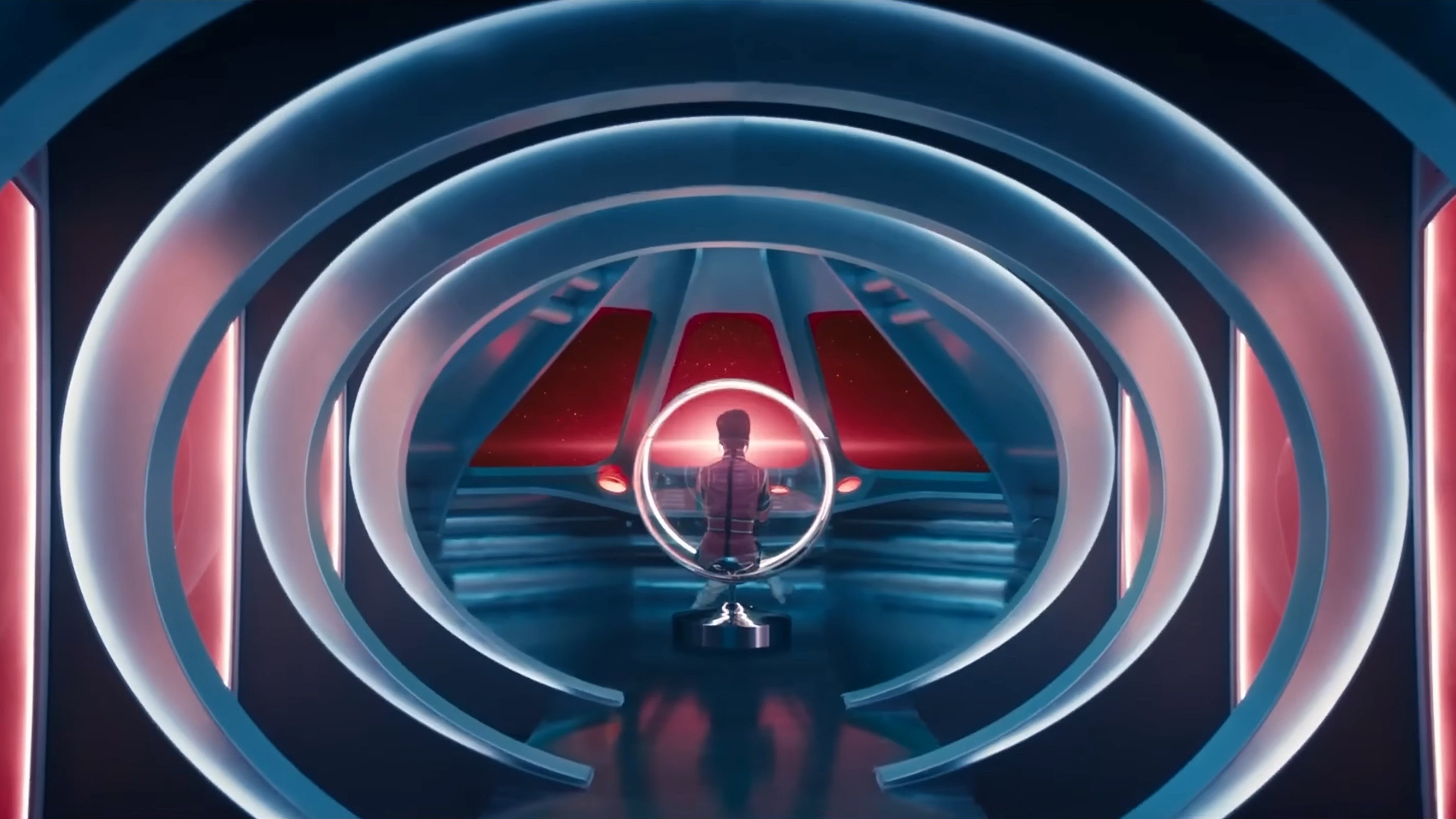 Spaceship Bridge from Her Private Hell HD Wallpaper