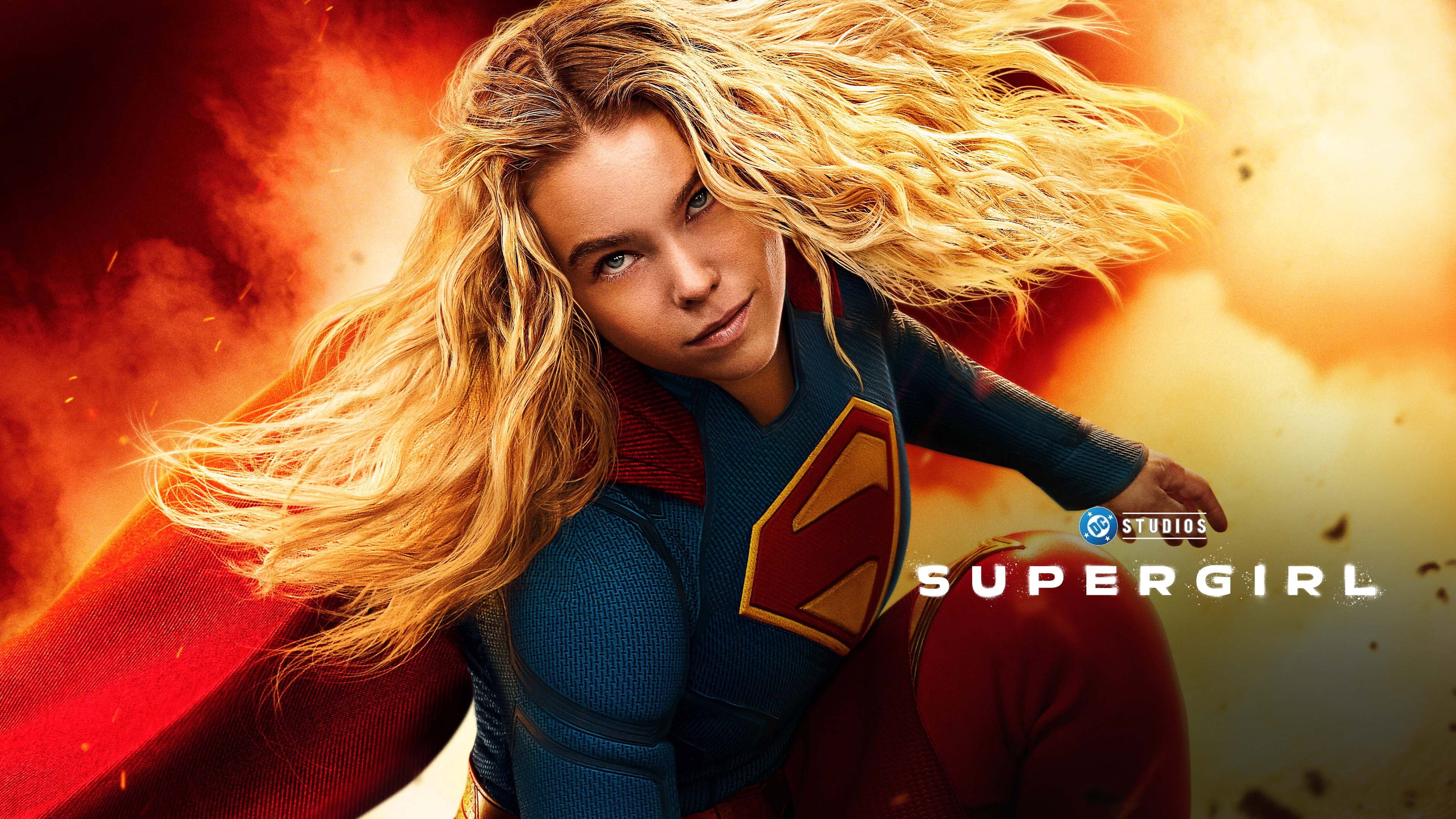 Milly Alcock as Supergirl in DC Studios Supergirl HD Wallpaper