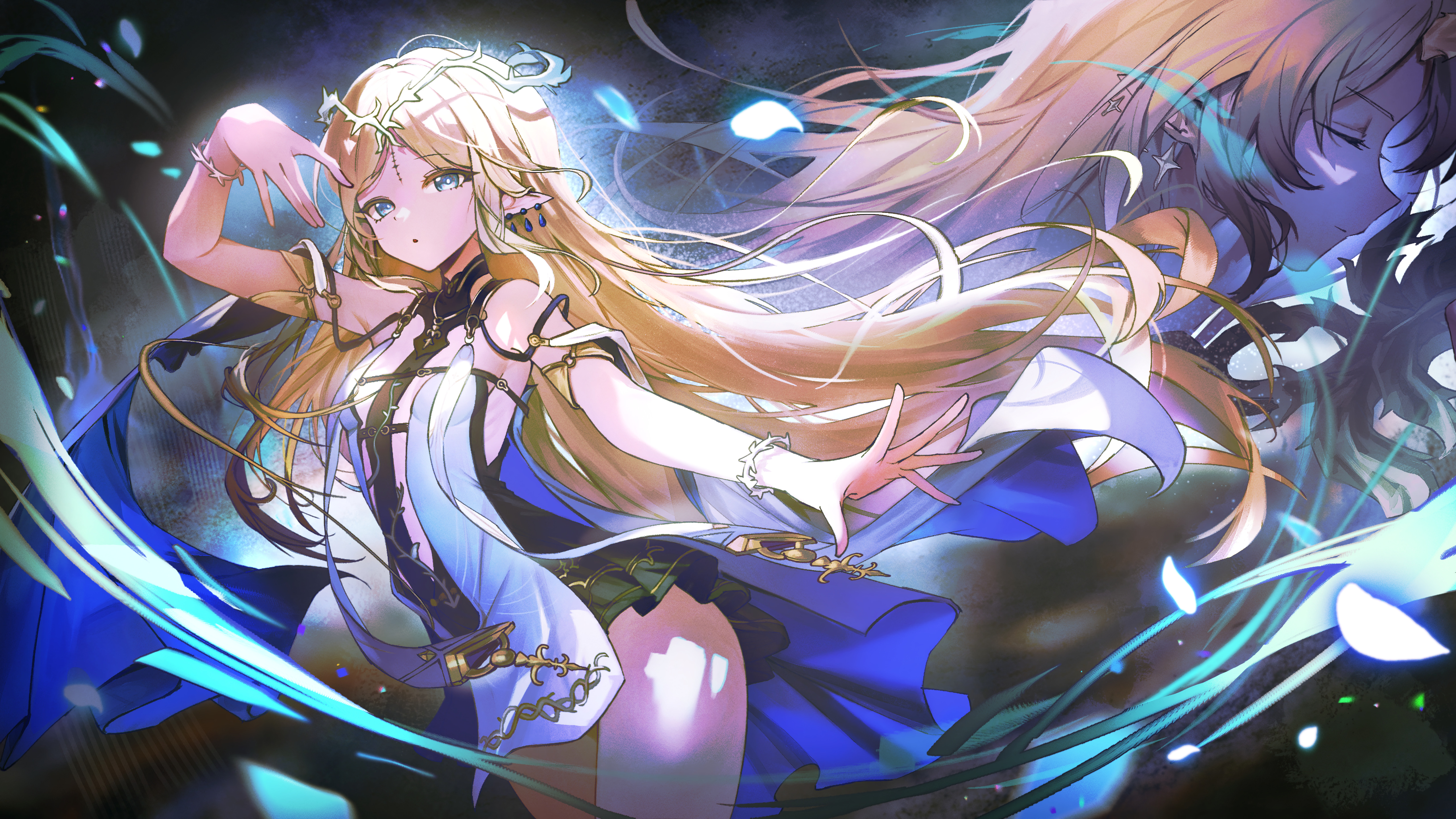 Cartethyia Dancing from Wuthering Waves HD Wallpaper