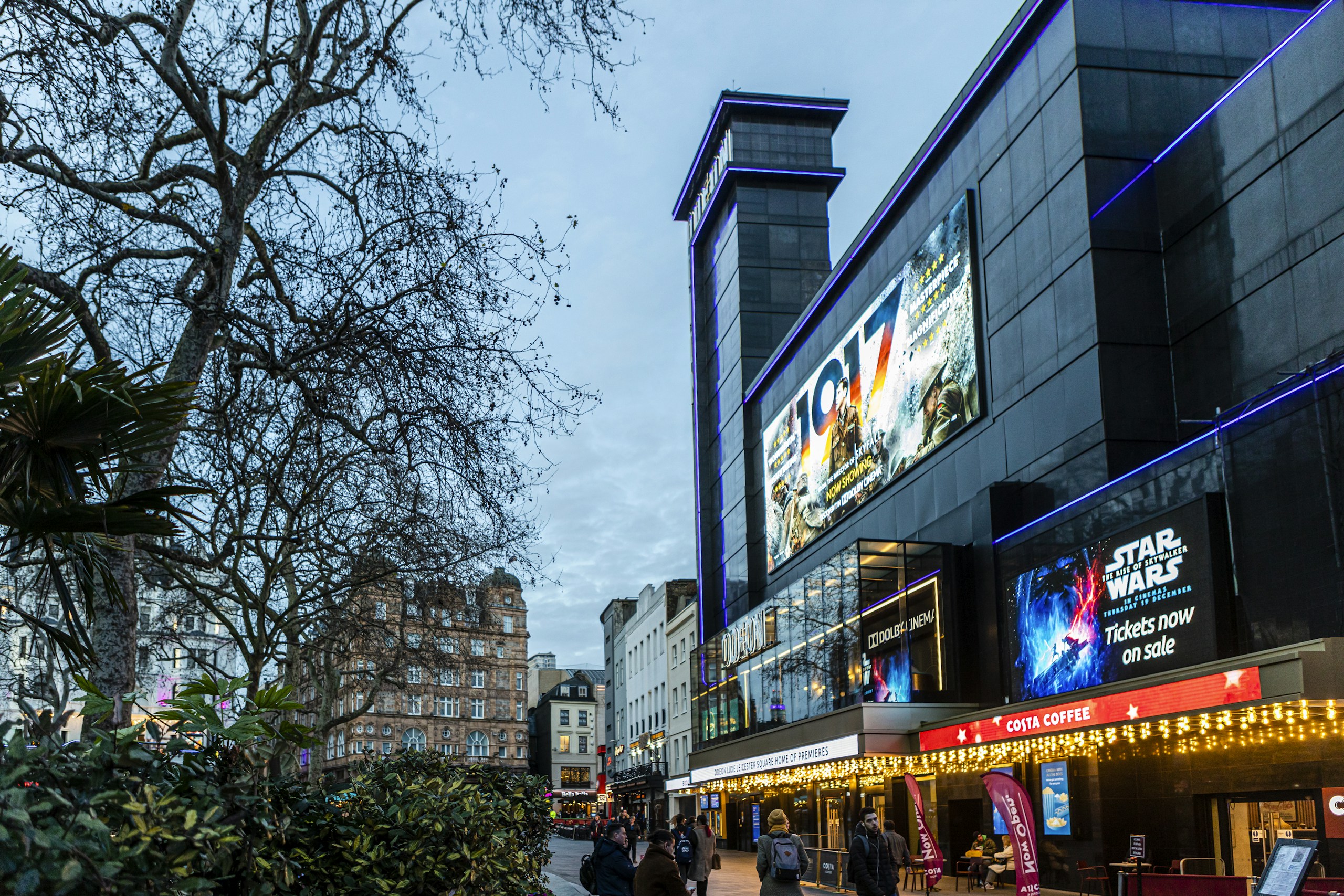 Odeon Luxe Cinema in Leicester Square London HD Wallpaper
