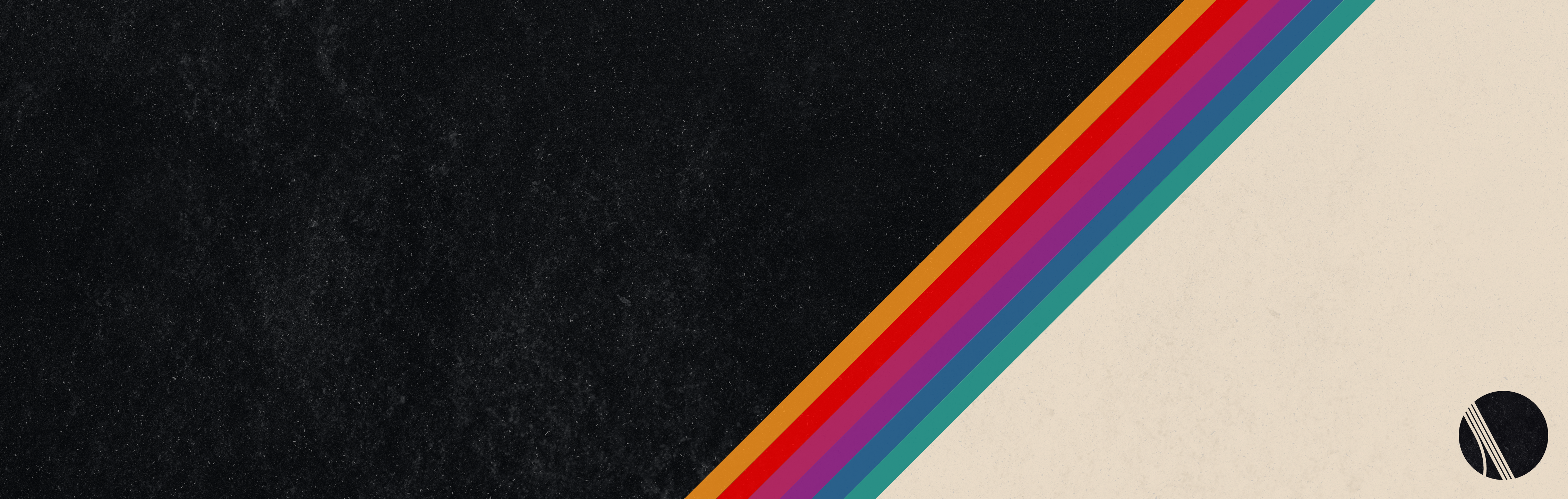 Starfield Constellation Retro Stripe Minimalist Design HD Wallpaper