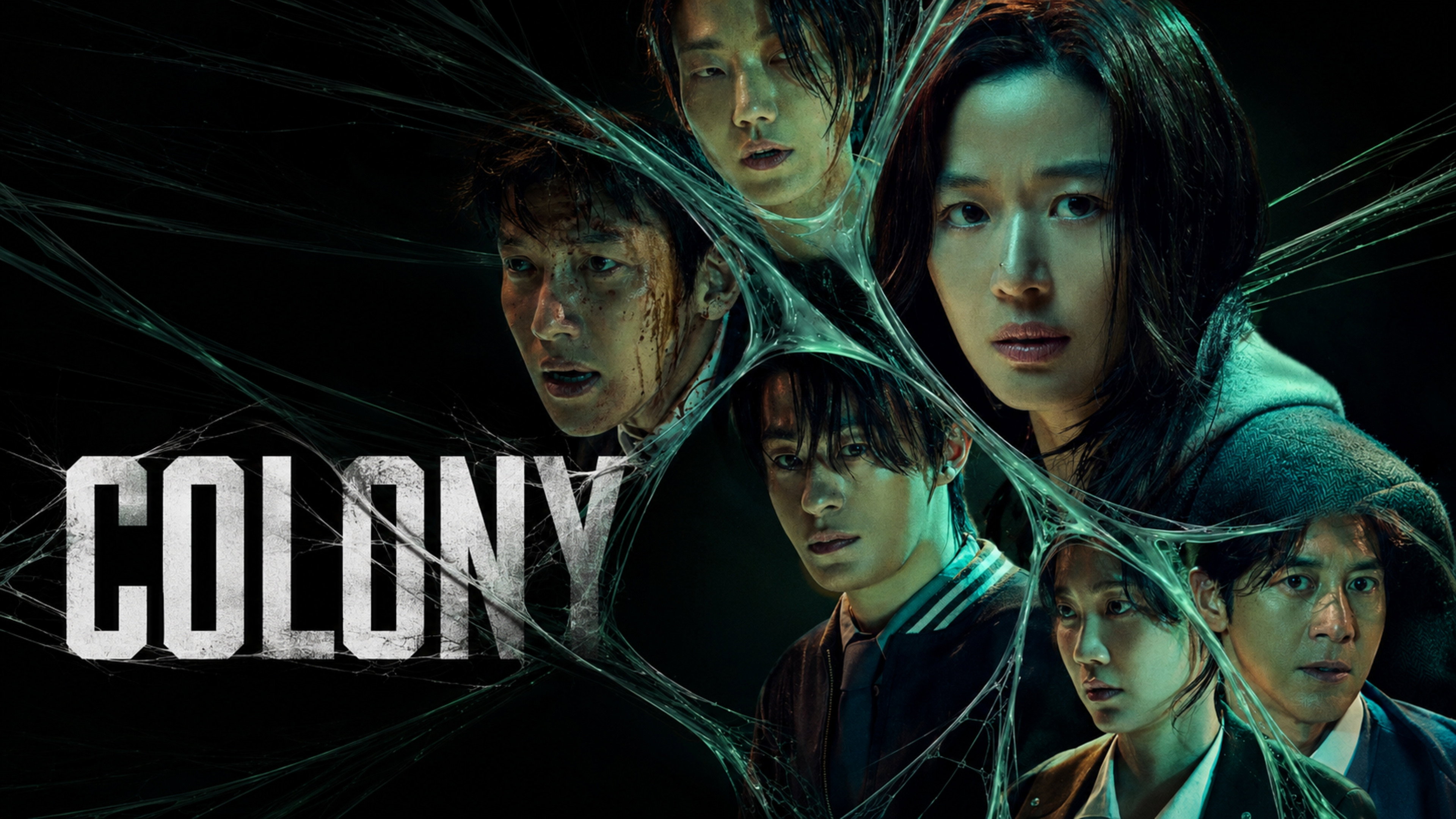 Movie poster for Colony featuring the main cast HD Wallpaper