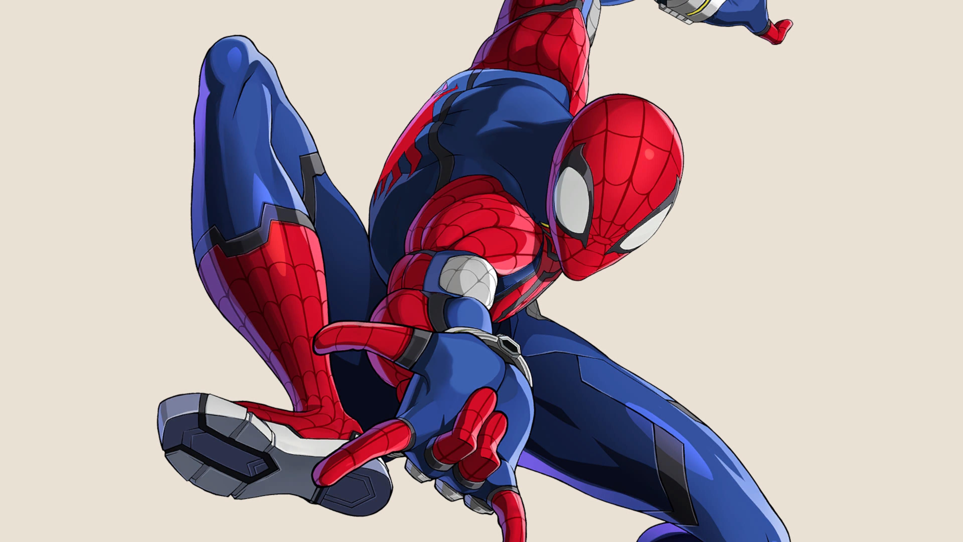 Spider-Man Marvel Comics Superhero Illustration HD Wallpaper