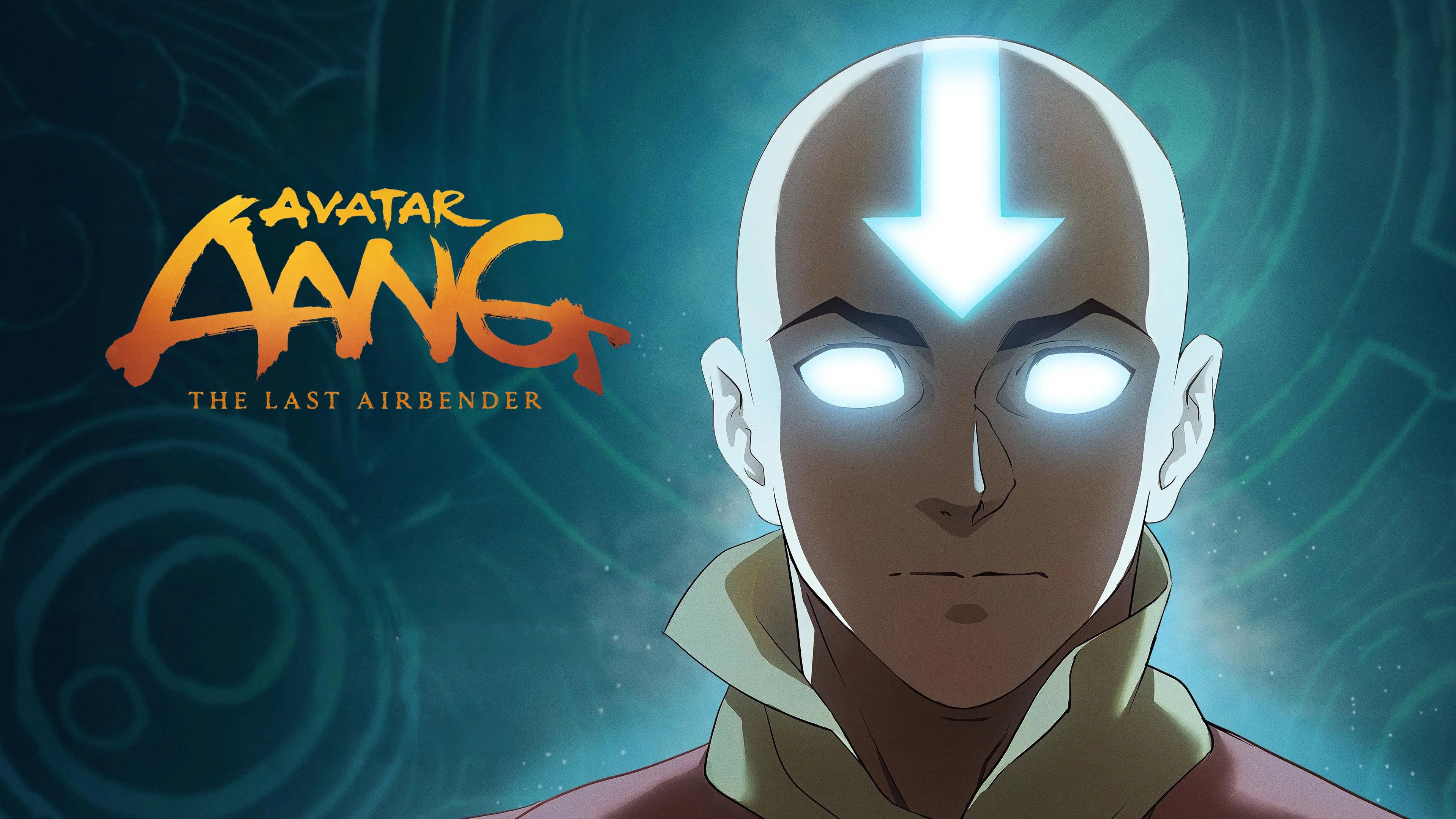 Aang in the Avatar State from Avatar Aang HD Wallpaper