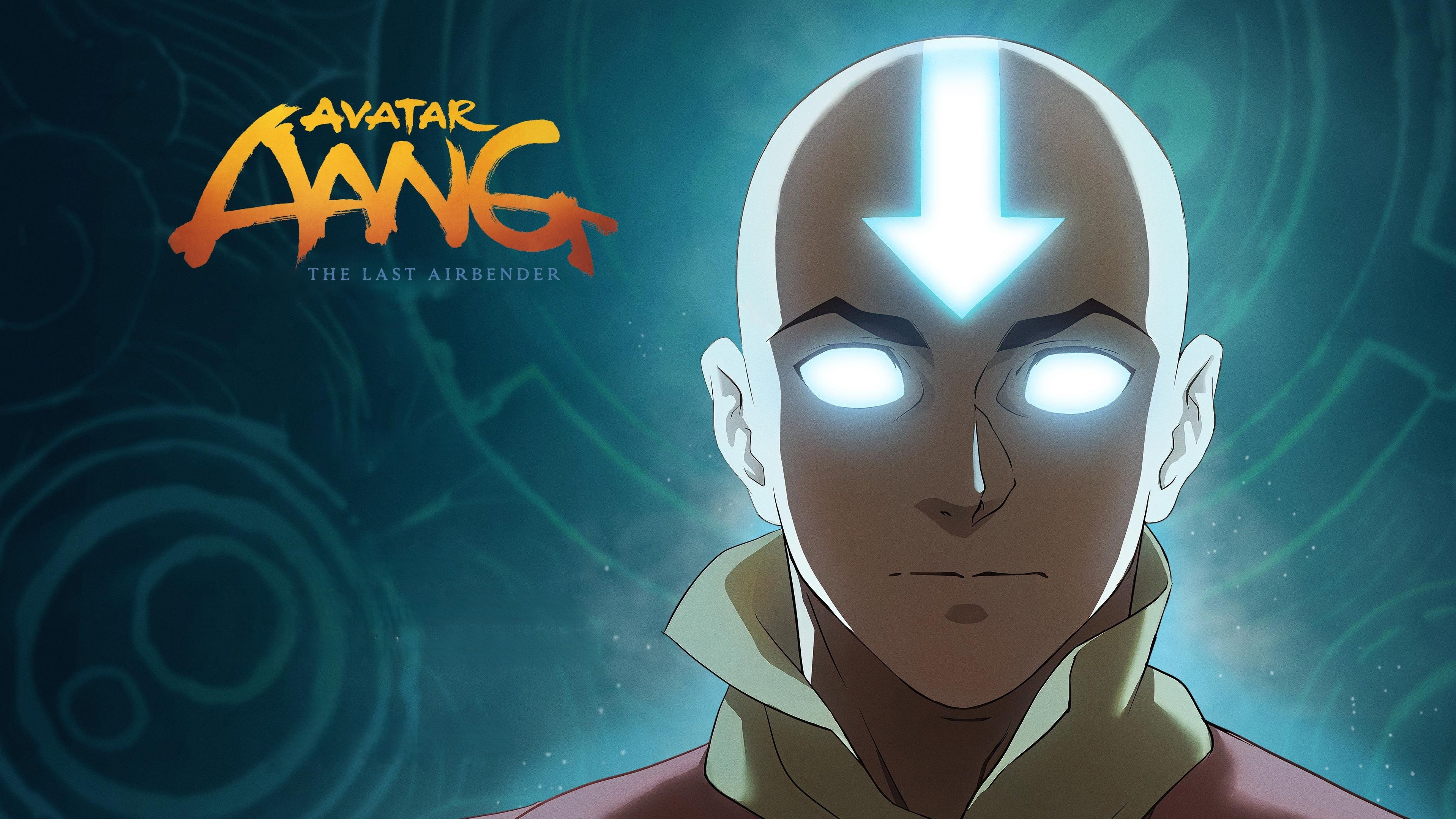 Aang in the Avatar State from Avatar Aang HD Wallpaper