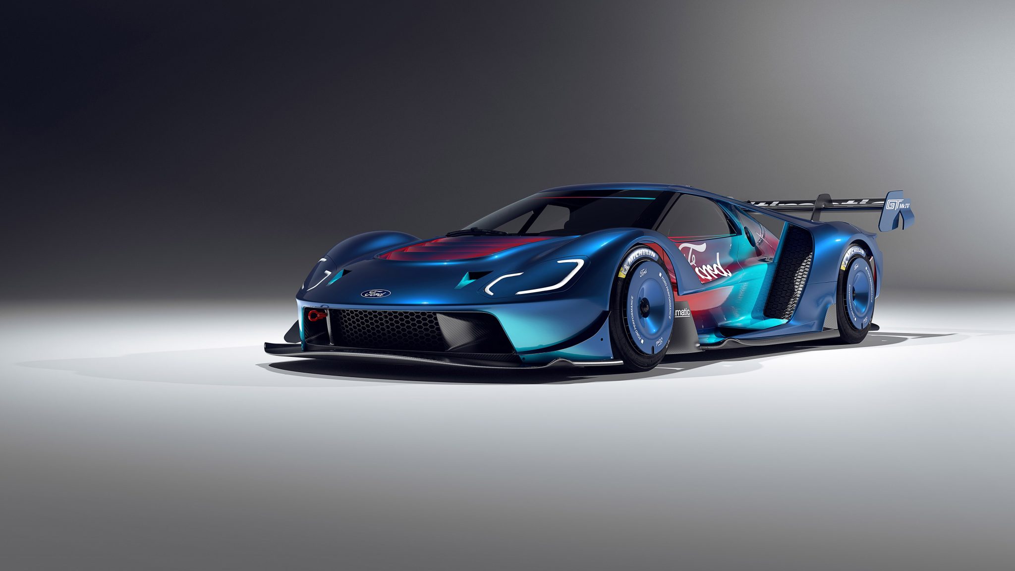 2023 Ford GT Mk IV Track Car HD Wallpaper