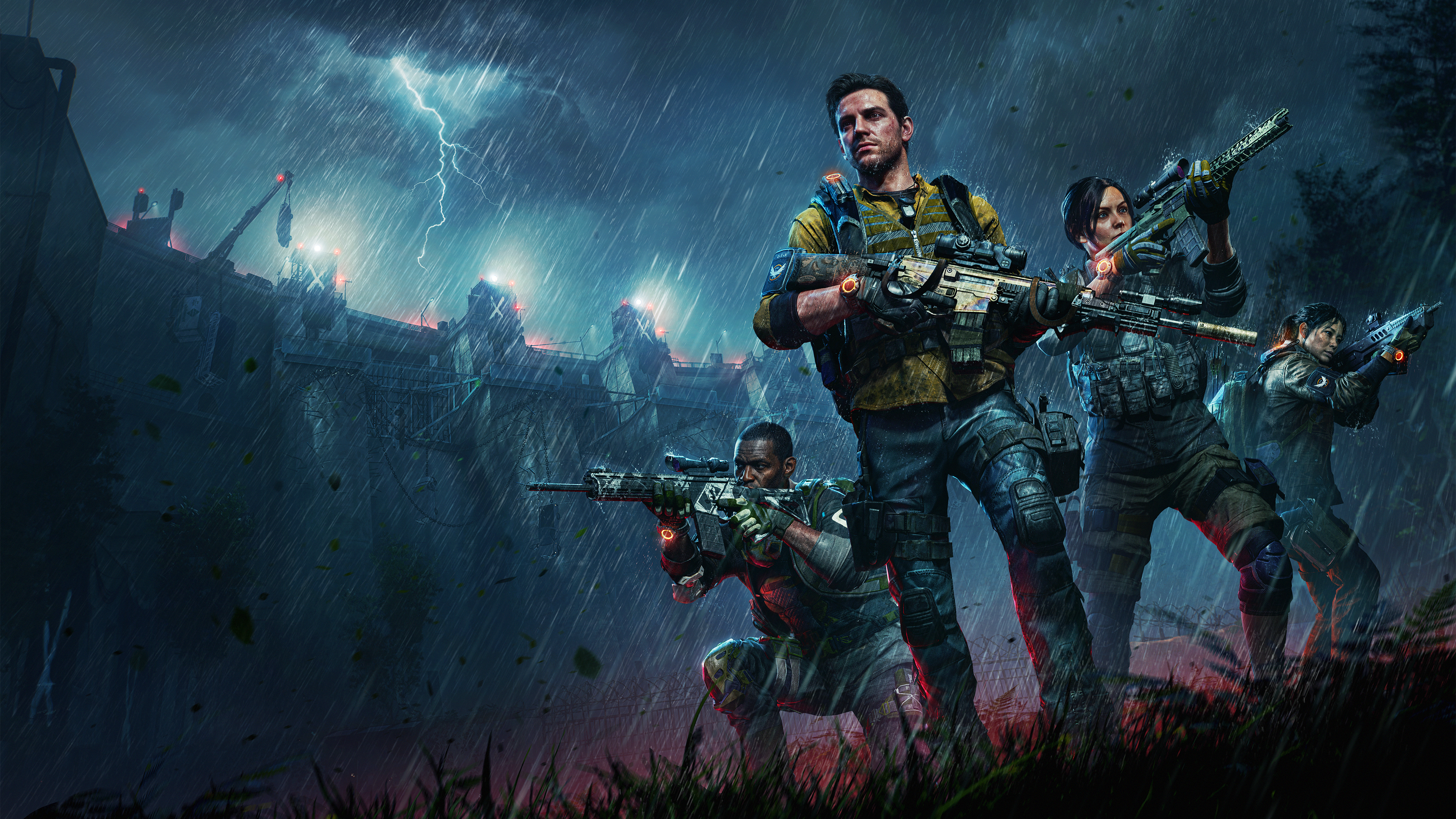 Division Agents in Tom Clancy's The Division 2 HD Wallpaper