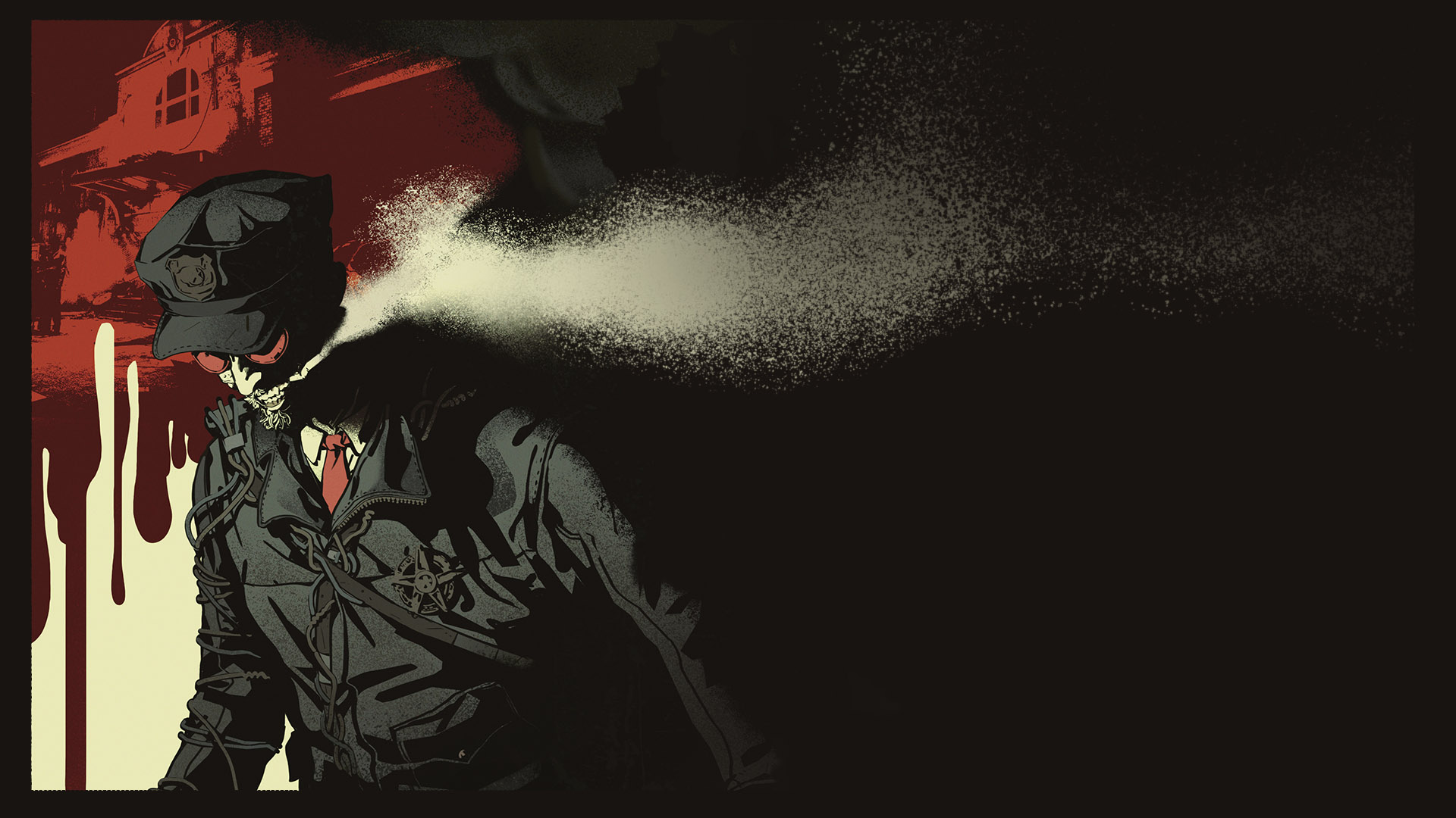 Corrupt Cop Artwork from This Is the Police HD Wallpaper