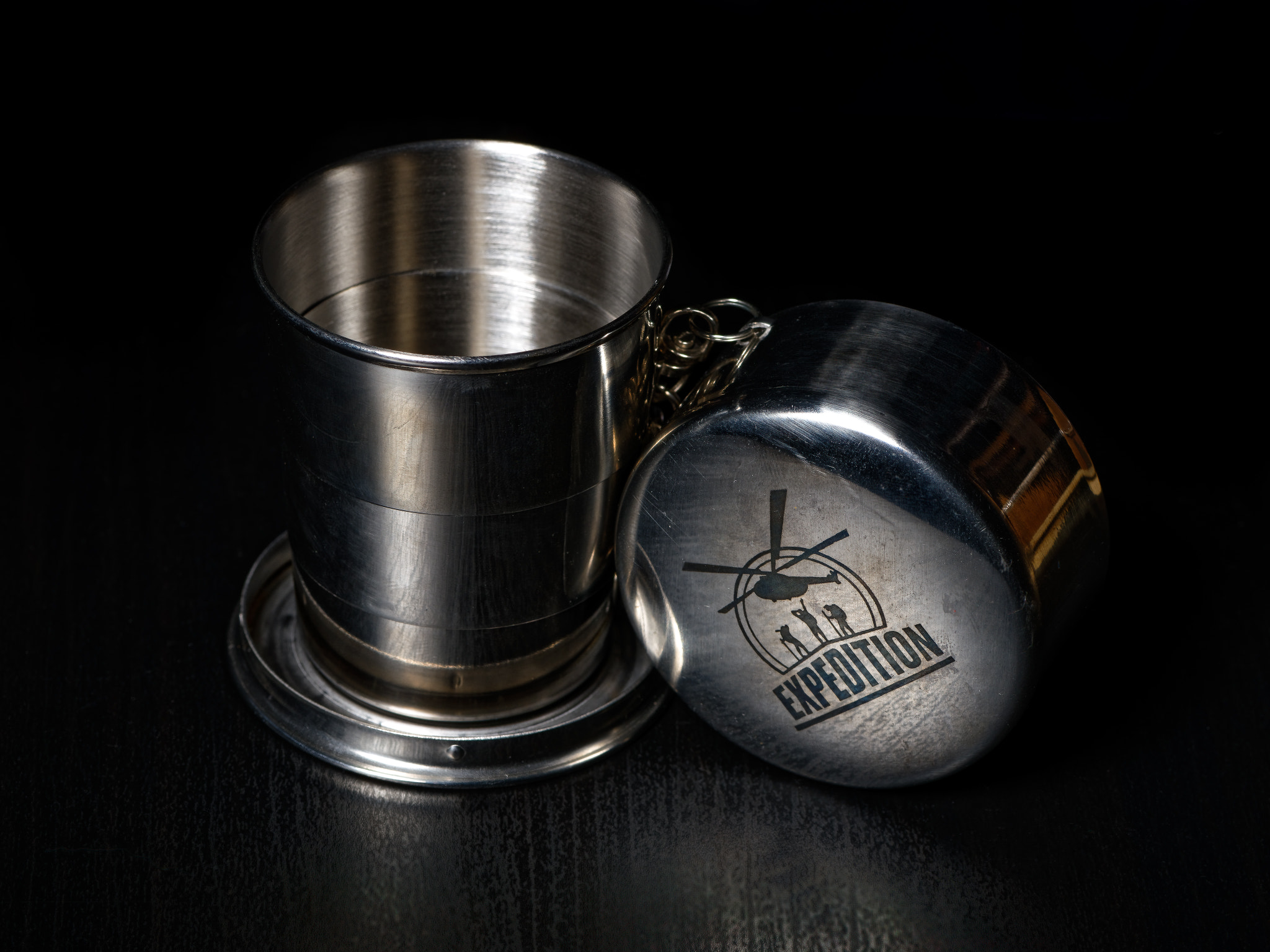 Stainless Steel Collapsible Cup with Expedition Lid HD Wallpaper