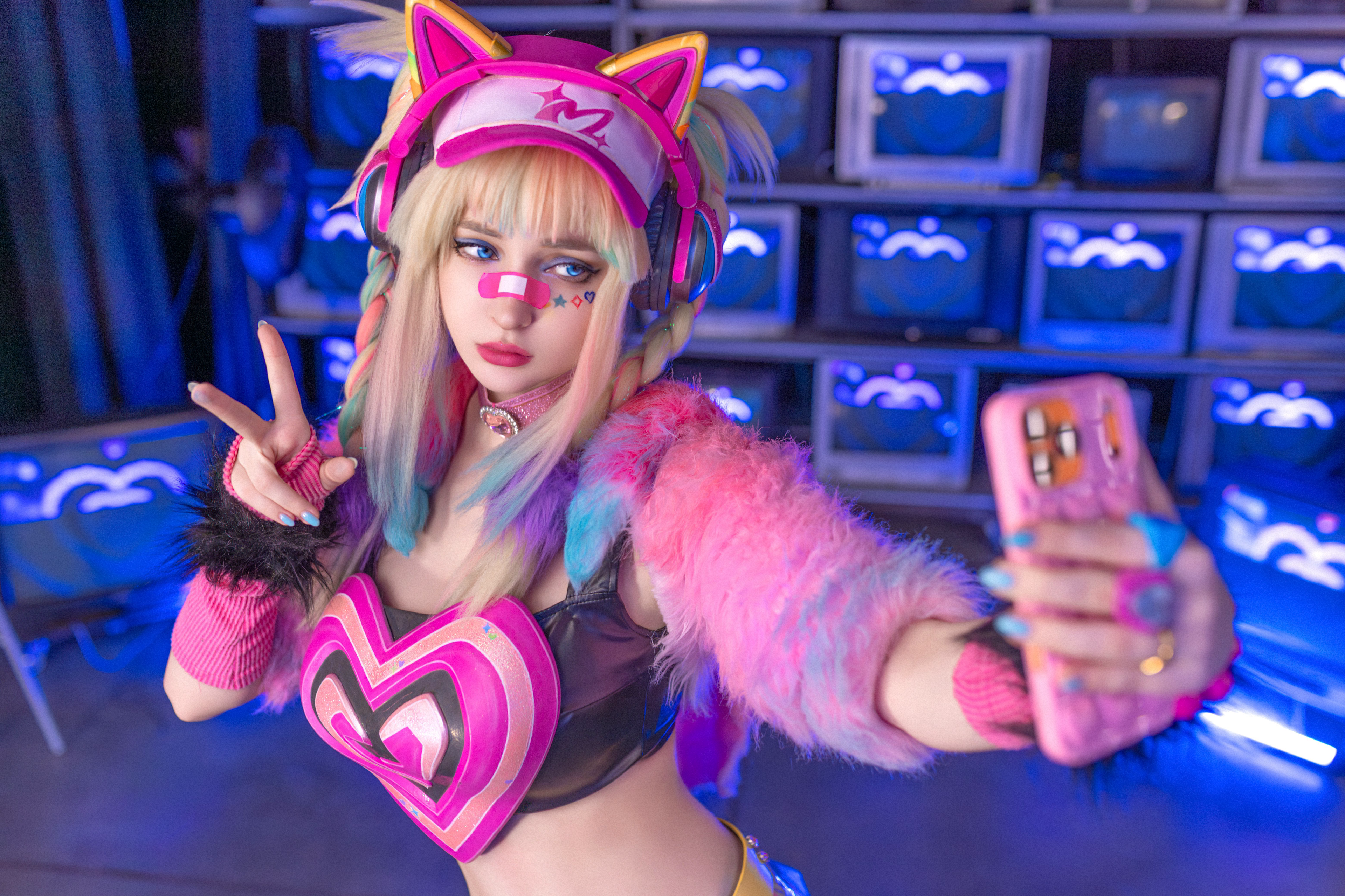 Melodie Cosplay from Brawl Stars HD Wallpaper