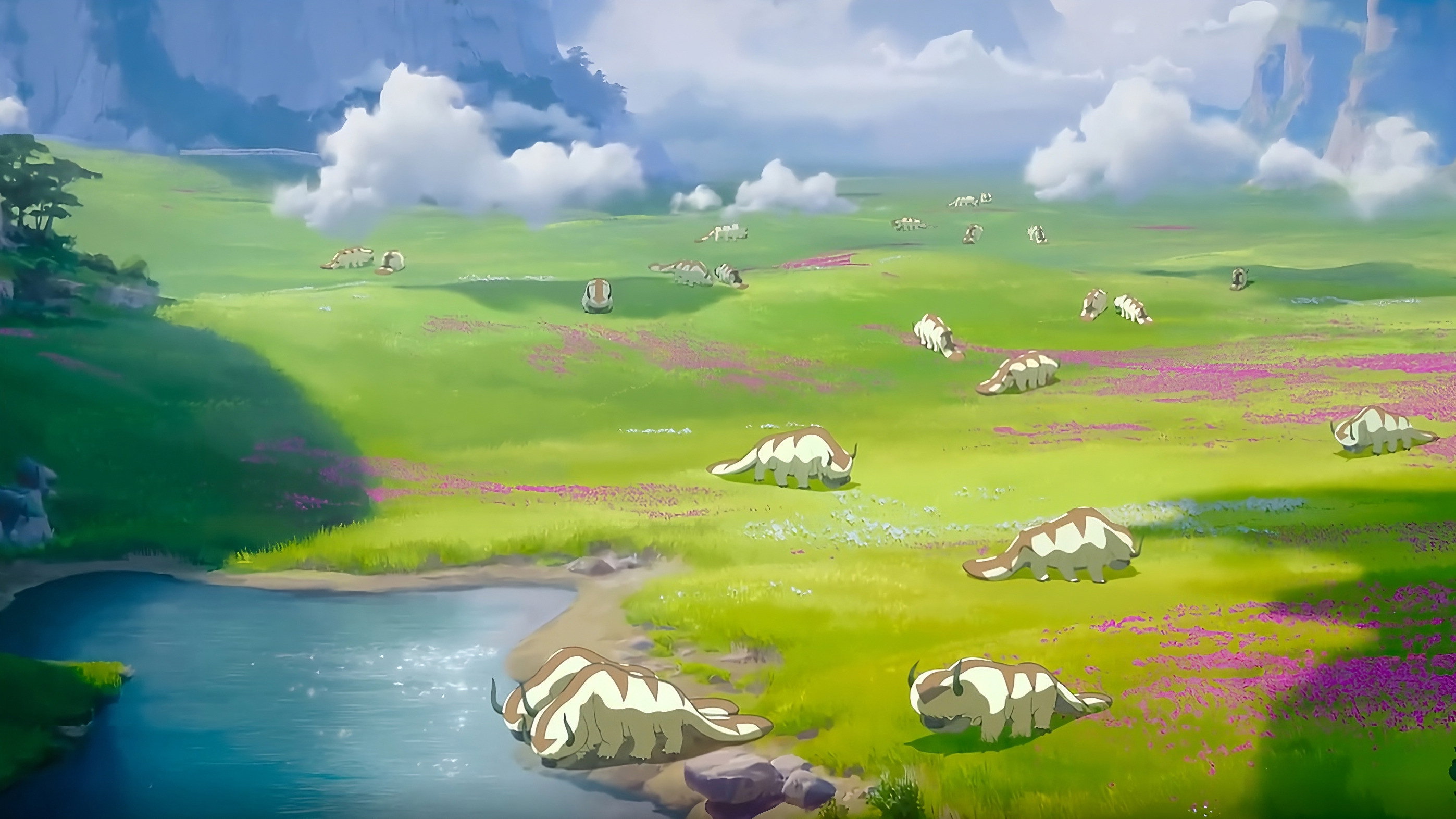Flying Bison Herd in Avatar The Last Airbender HD Wallpaper
