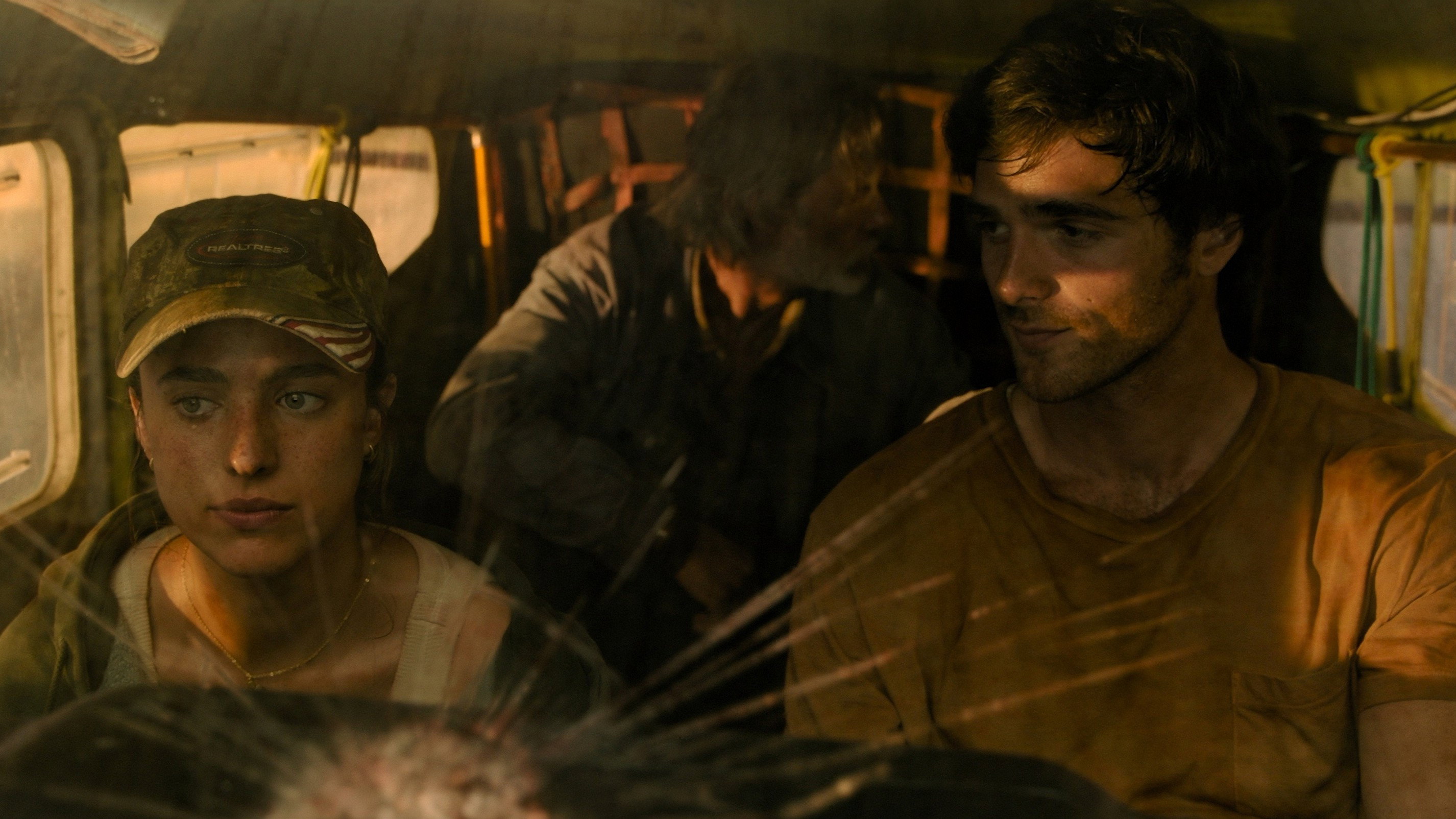 Margaret Qualley and Jacob Elordi in The Dog Stars HD Wallpaper