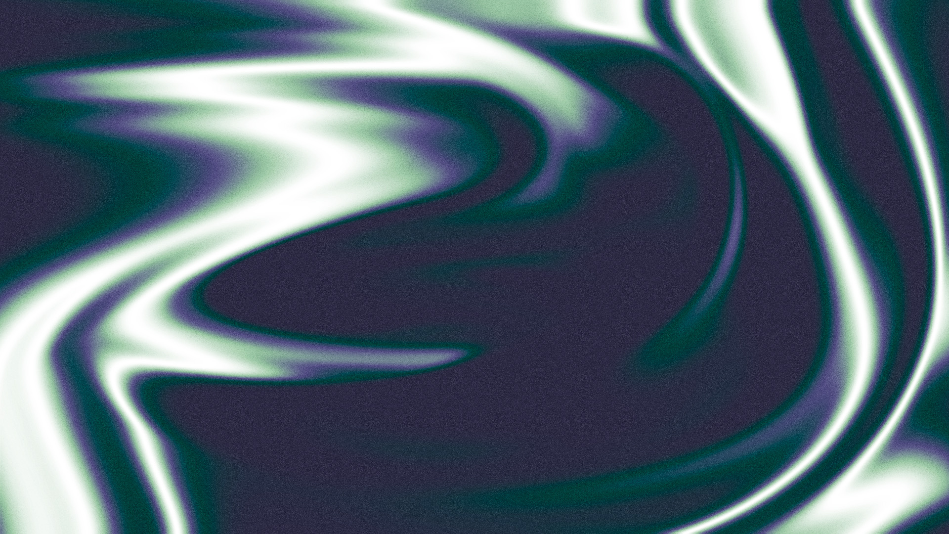 Abstract Grainy Liquid Waves in Green and Purple HD Wallpaper