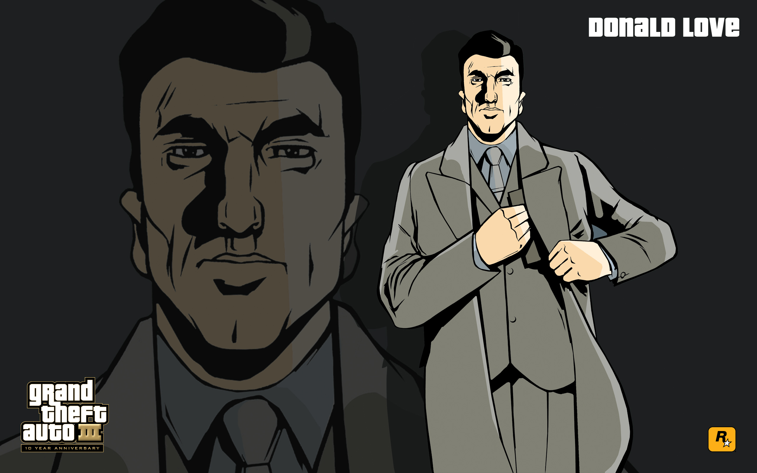 Donald Love Artwork from Grand Theft Auto III HD Wallpaper