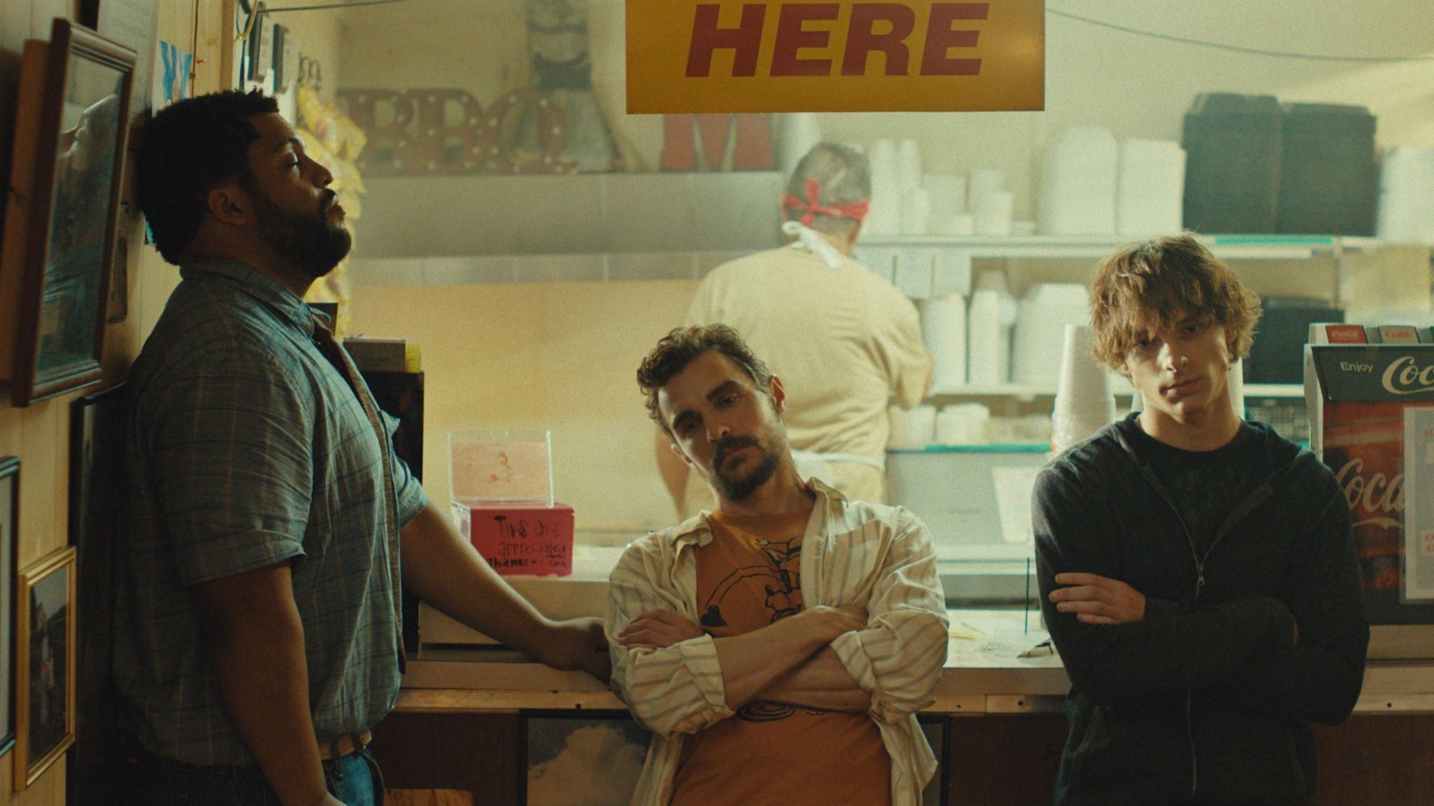 Dave Franco, Logan Lerman, and Jak Knight in Idiots HD Wallpaper