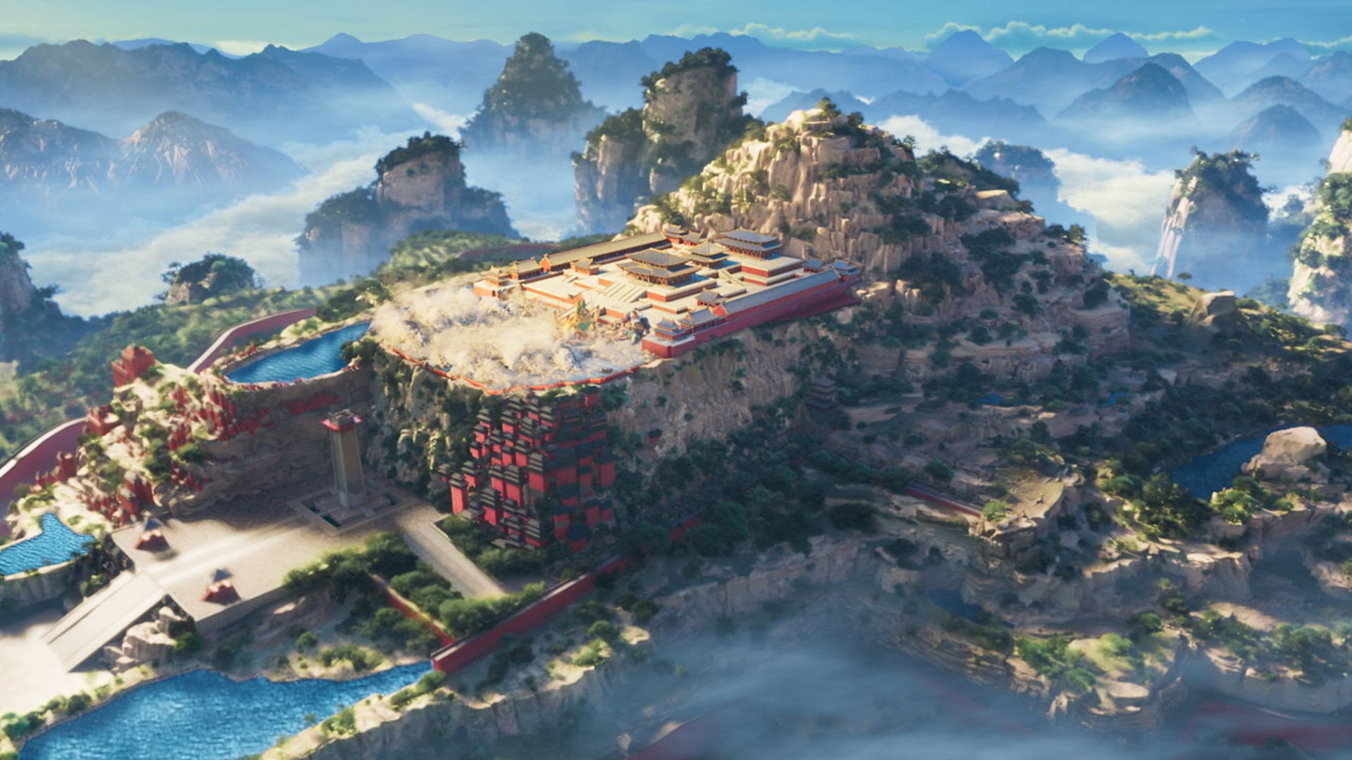 The Jade Palace from Tom and Jerry: Forbidden Compass HD Wallpaper