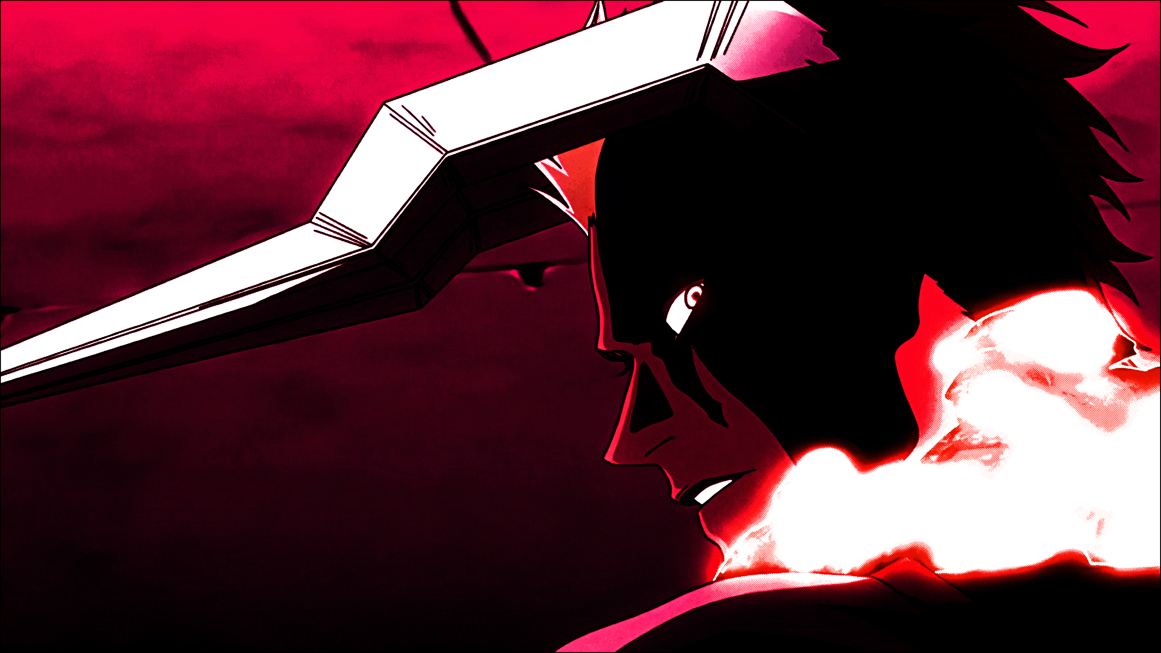 Ichigo Kurosaki in Horn of Salvation Form from Bleach HD Wallpaper