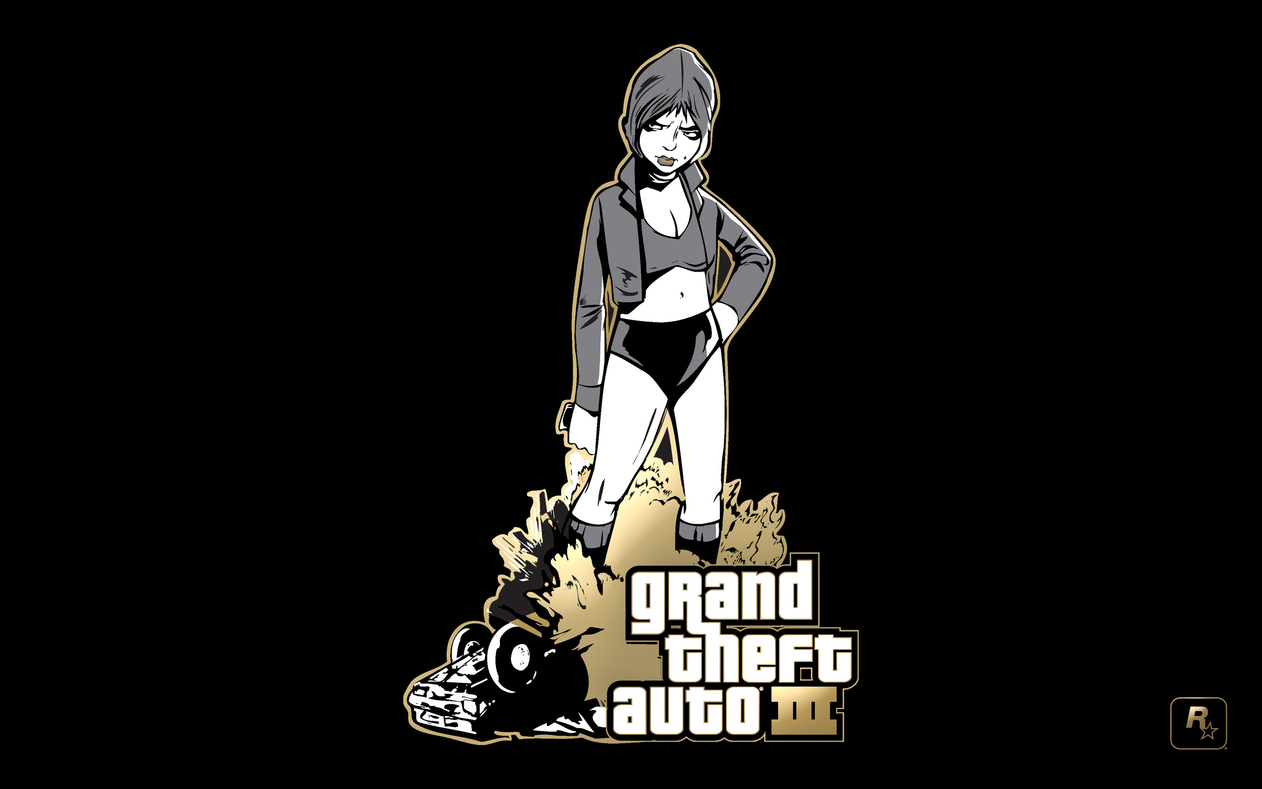 Misty Artwork from Grand Theft Auto III HD Wallpaper