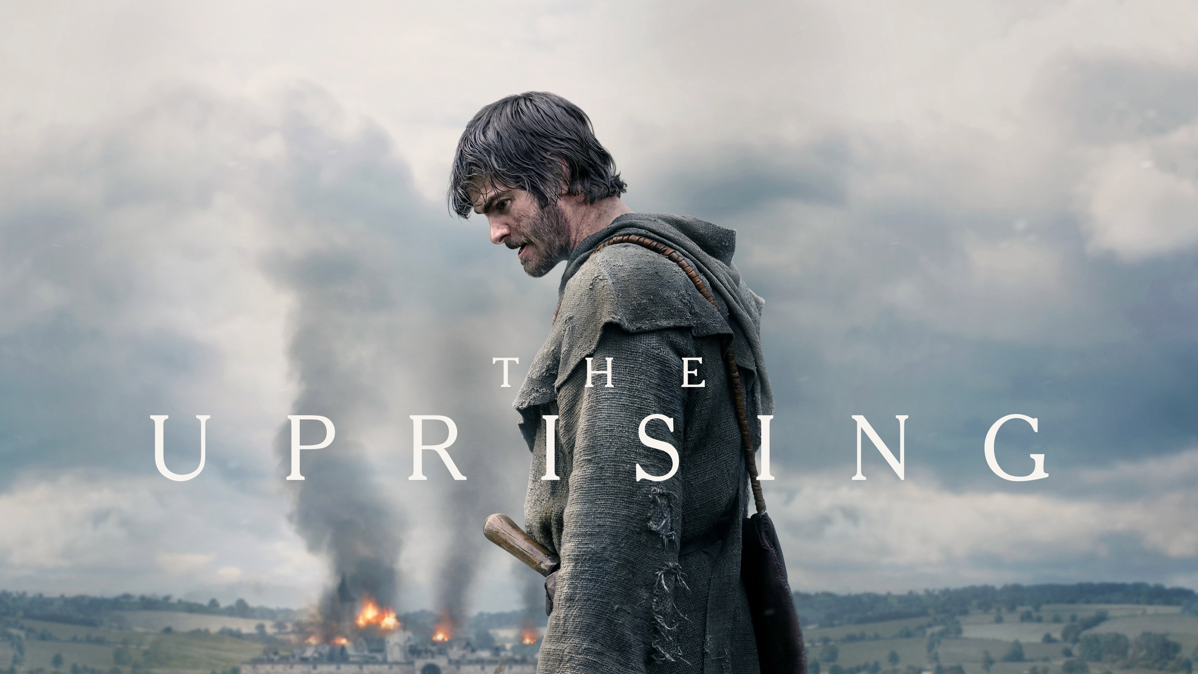 The Uprising movie poster featuring a medieval man HD Wallpaper