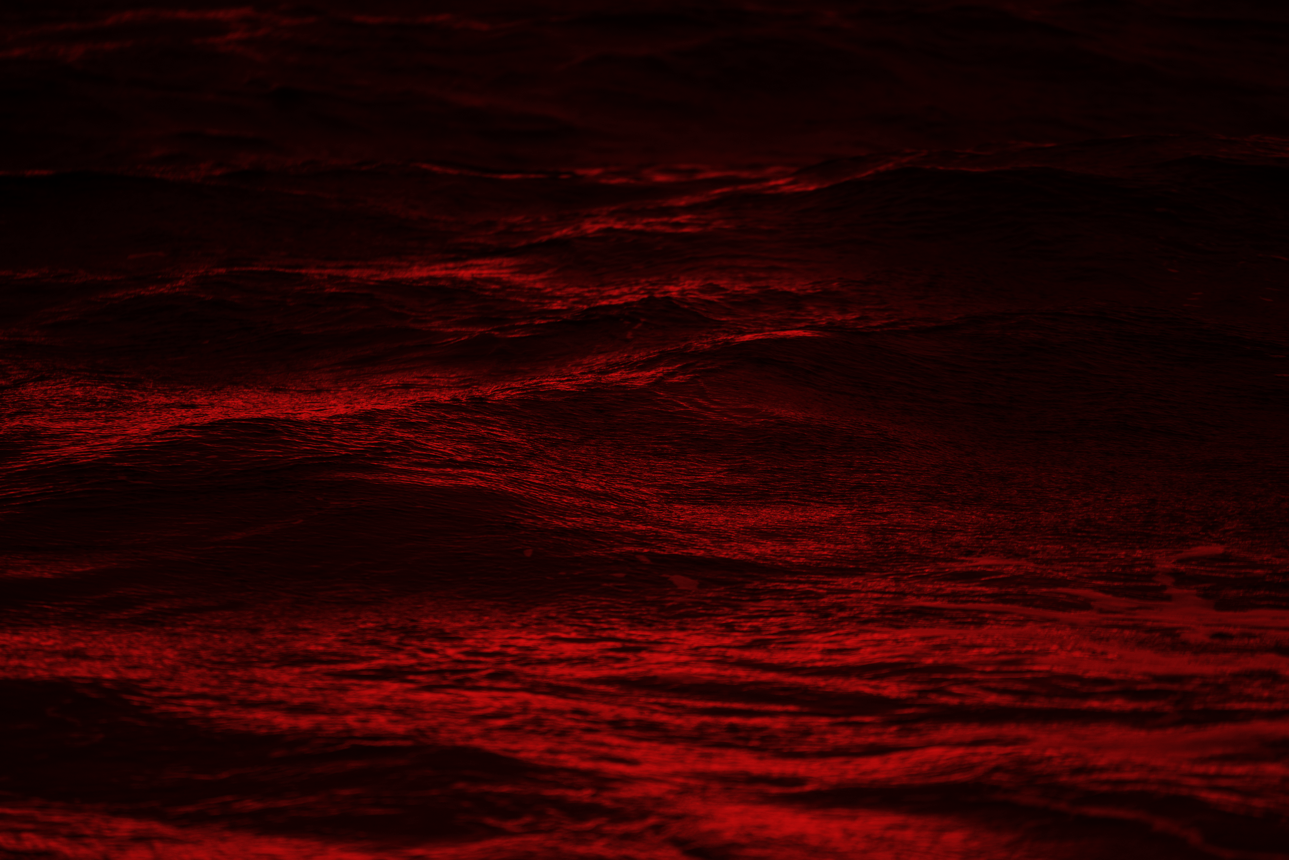 Dark Red Water Ripples and Waves HD Wallpaper