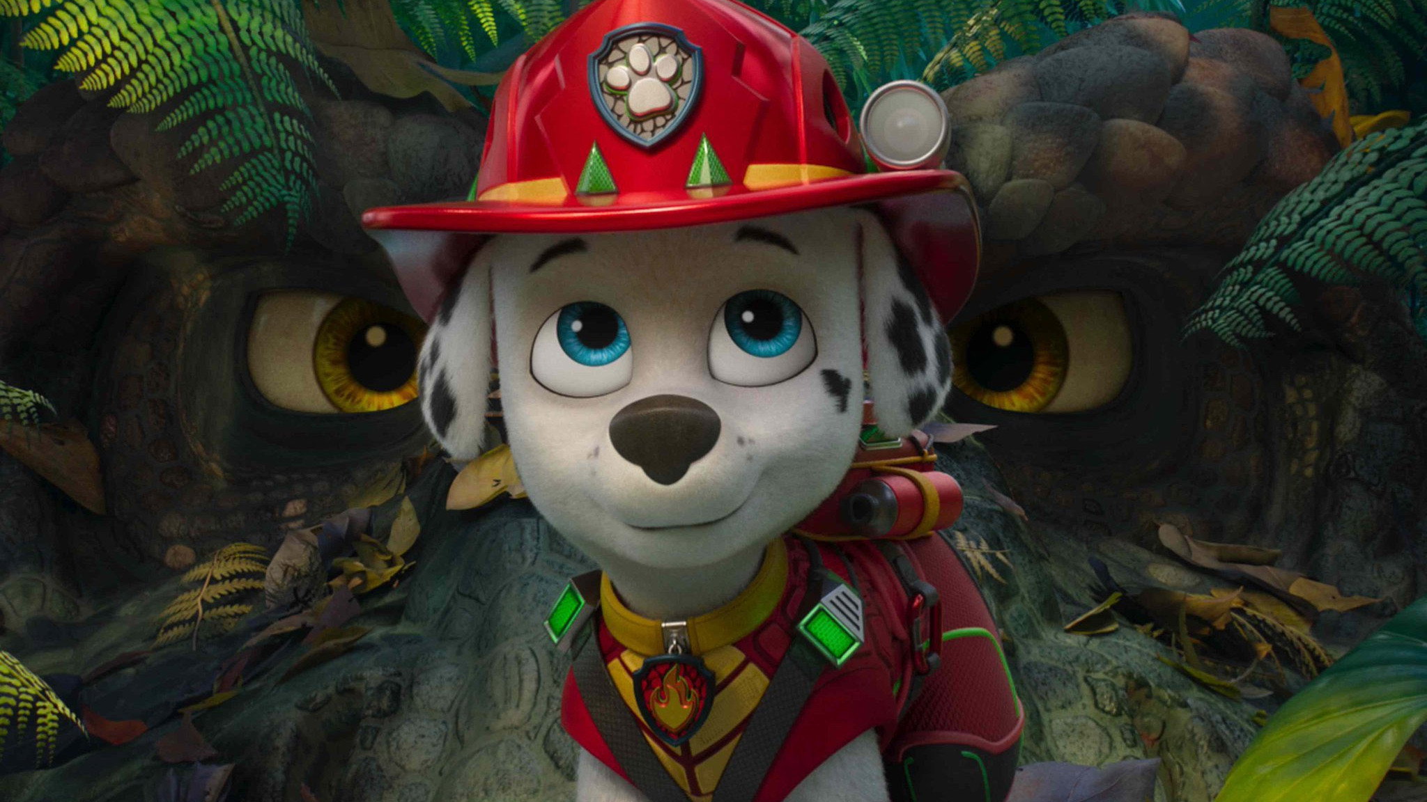 Marshall the Dalmatian in PAW Patrol The Dino Movie HD Wallpaper