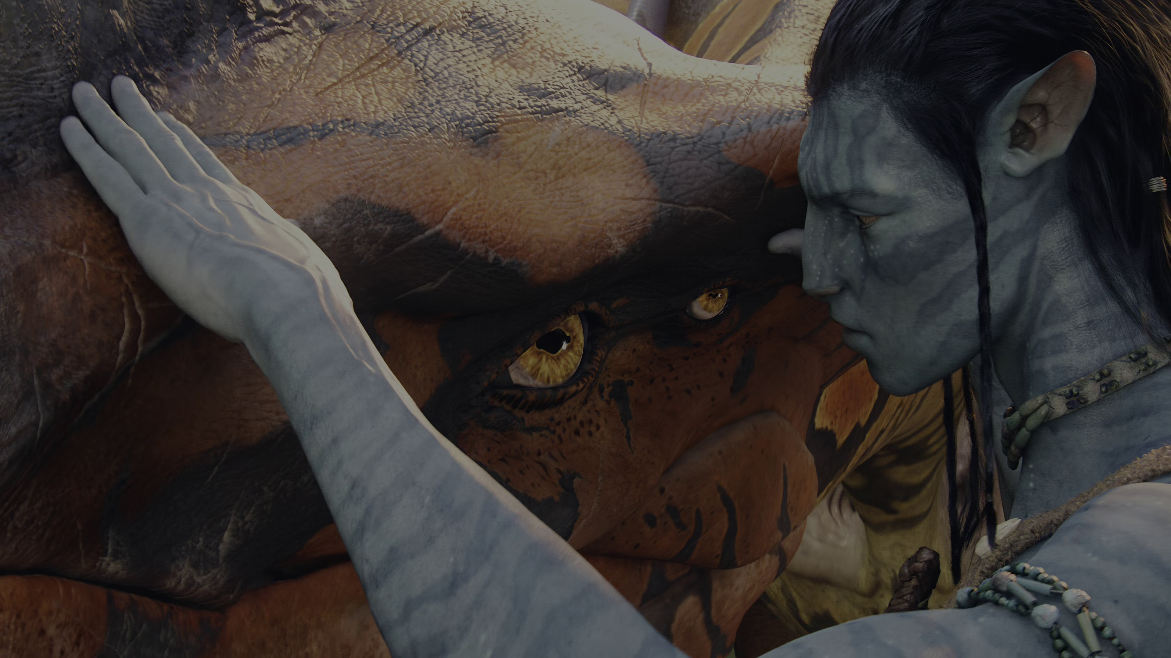 Jake Sully bonding with Toruk in Avatar HD Wallpaper