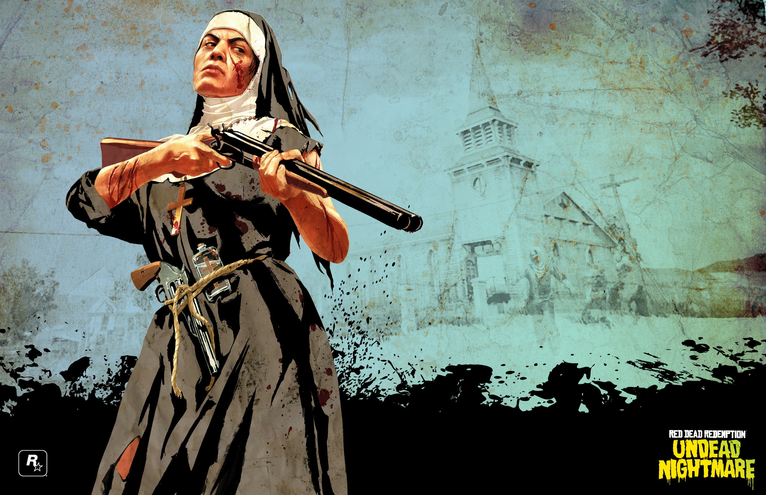 Mother Superior Calderón in Red Dead Redemption: Undead Nightmare HD Wallpaper