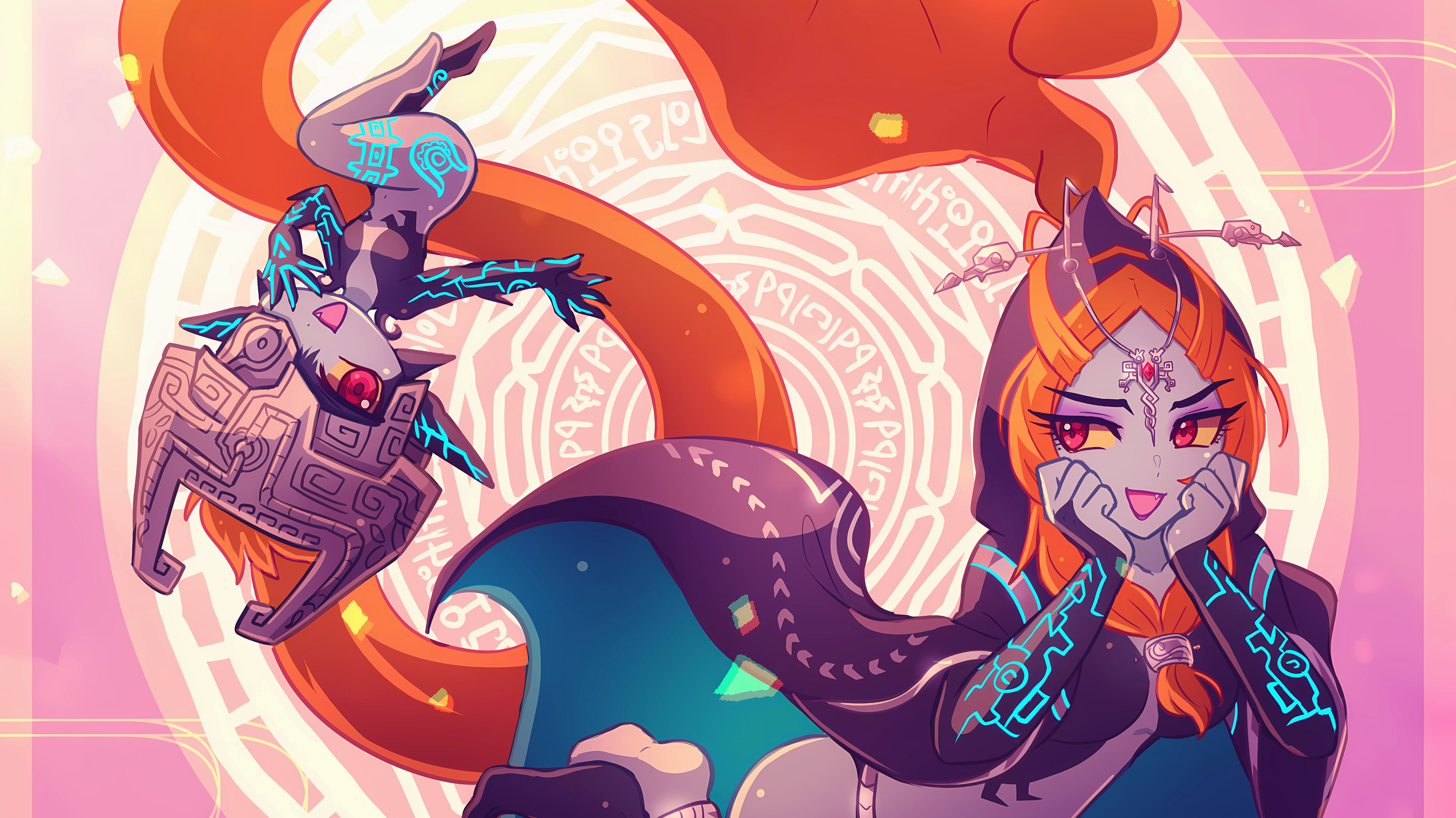 Imp Midna and True Form Midna from Zelda HD Wallpaper