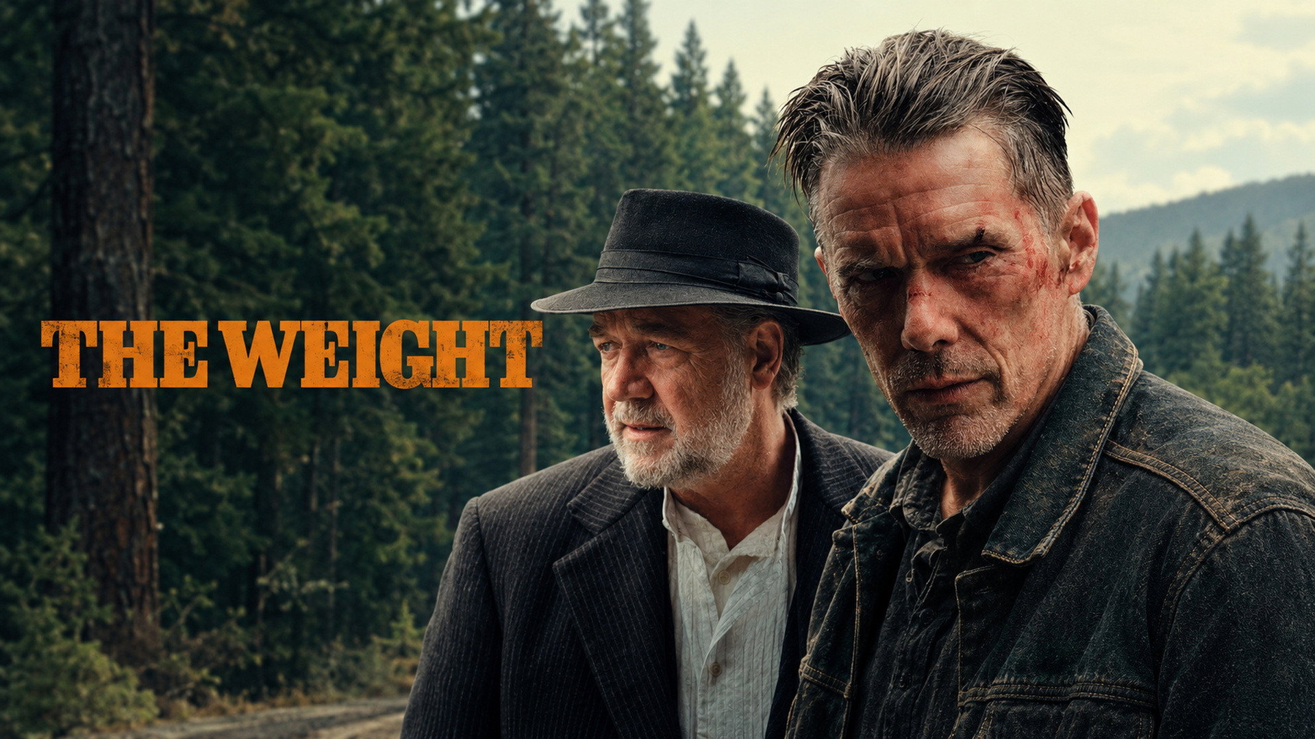 The Weight movie poster with Russell Crowe and Ethan Hawke HD Wallpaper