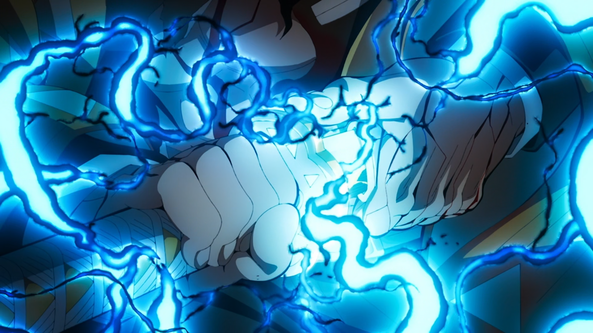 Demon Slayer: Zenitsu's Lightning Strike HD Wallpaper