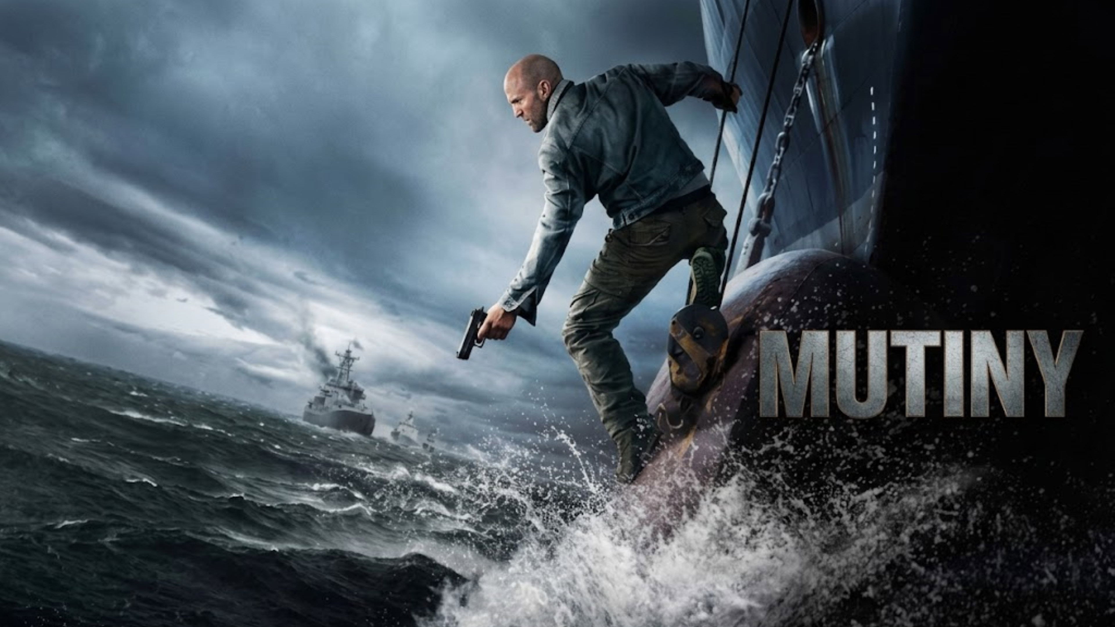 Jason Statham in Mutiny movie poster HD Wallpaper
