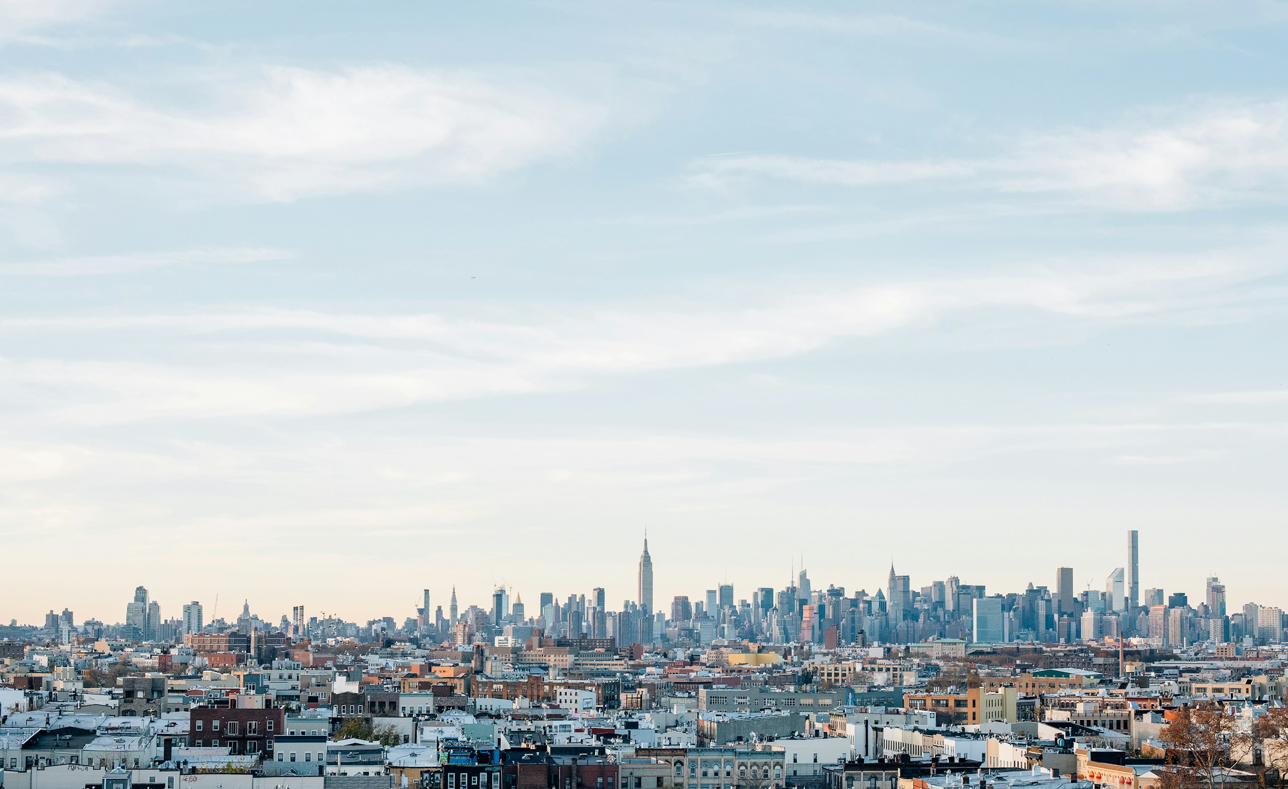New York City Skyline from Brooklyn HD Wallpaper