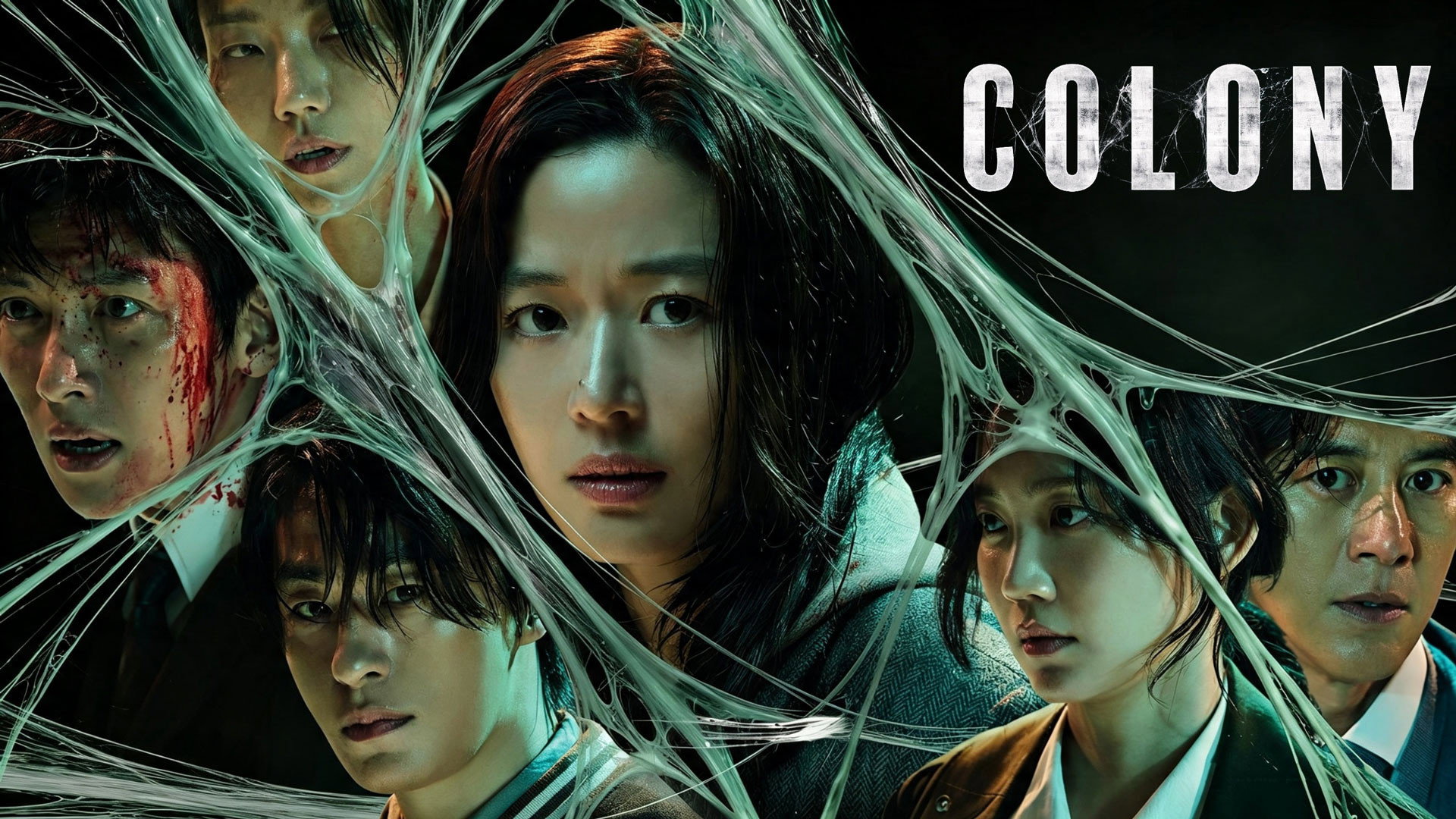 Colony Movie Poster with Trapped Characters HD Wallpaper