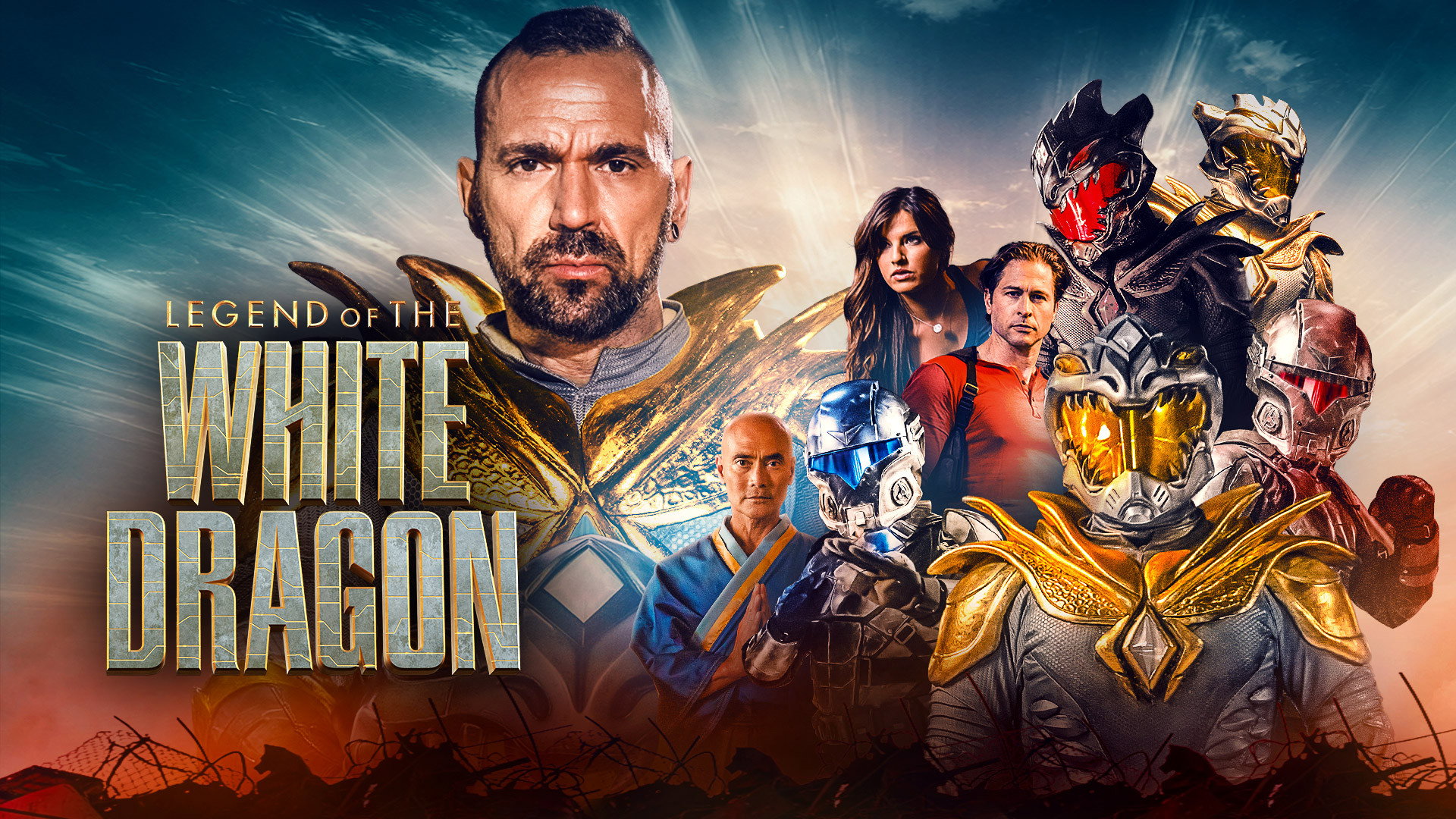 Legend of the White Dragon movie poster with characters HD Wallpaper