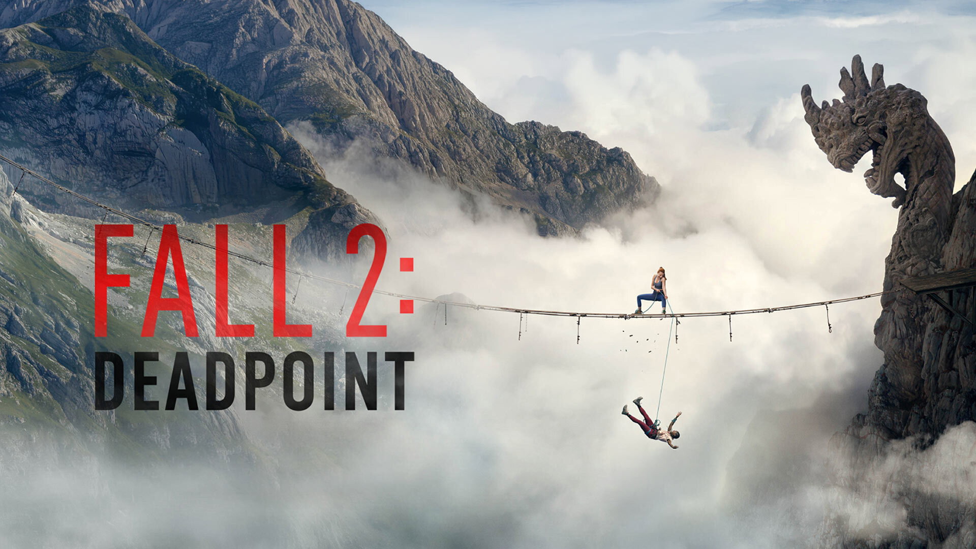 Fall 2: Deadpoint movie poster with people on a bridge HD Wallpaper
